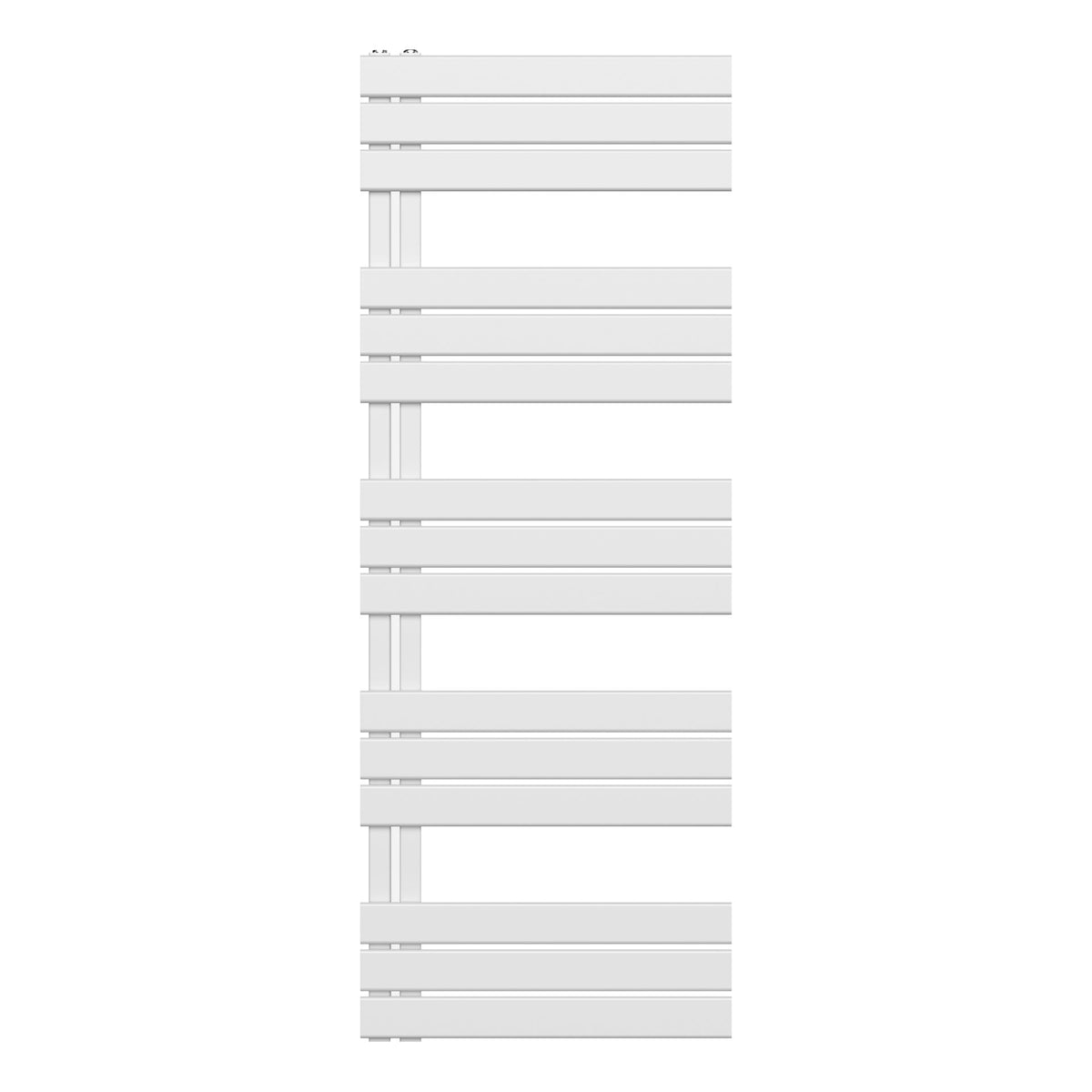 Belrad Handdoek radiator links aansluiting/comb- wit 1600x600-864w