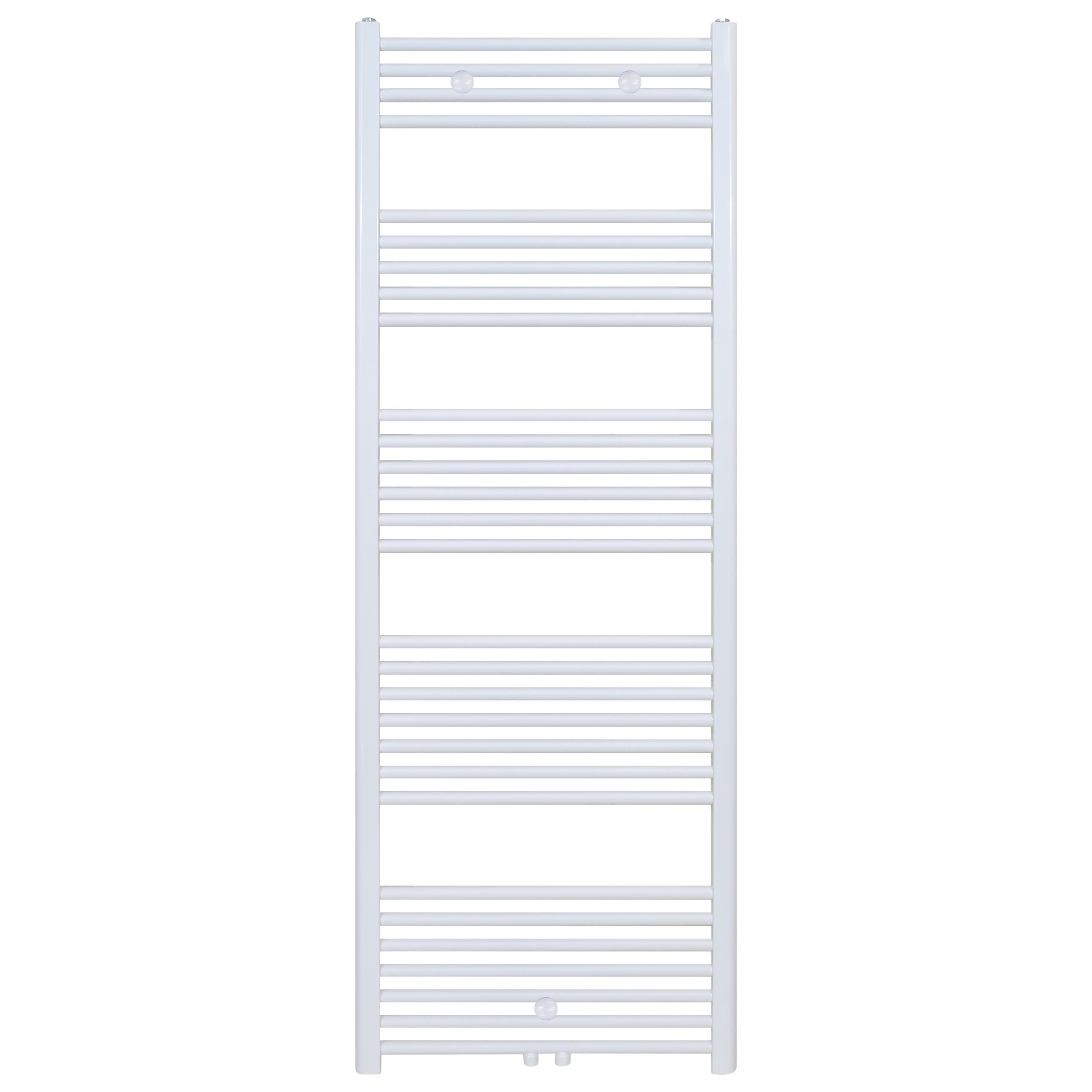 Belrad handdoekdroger - links-rechts/middenaansluiting - 771 watt - 1700x500cm - glanzend wit