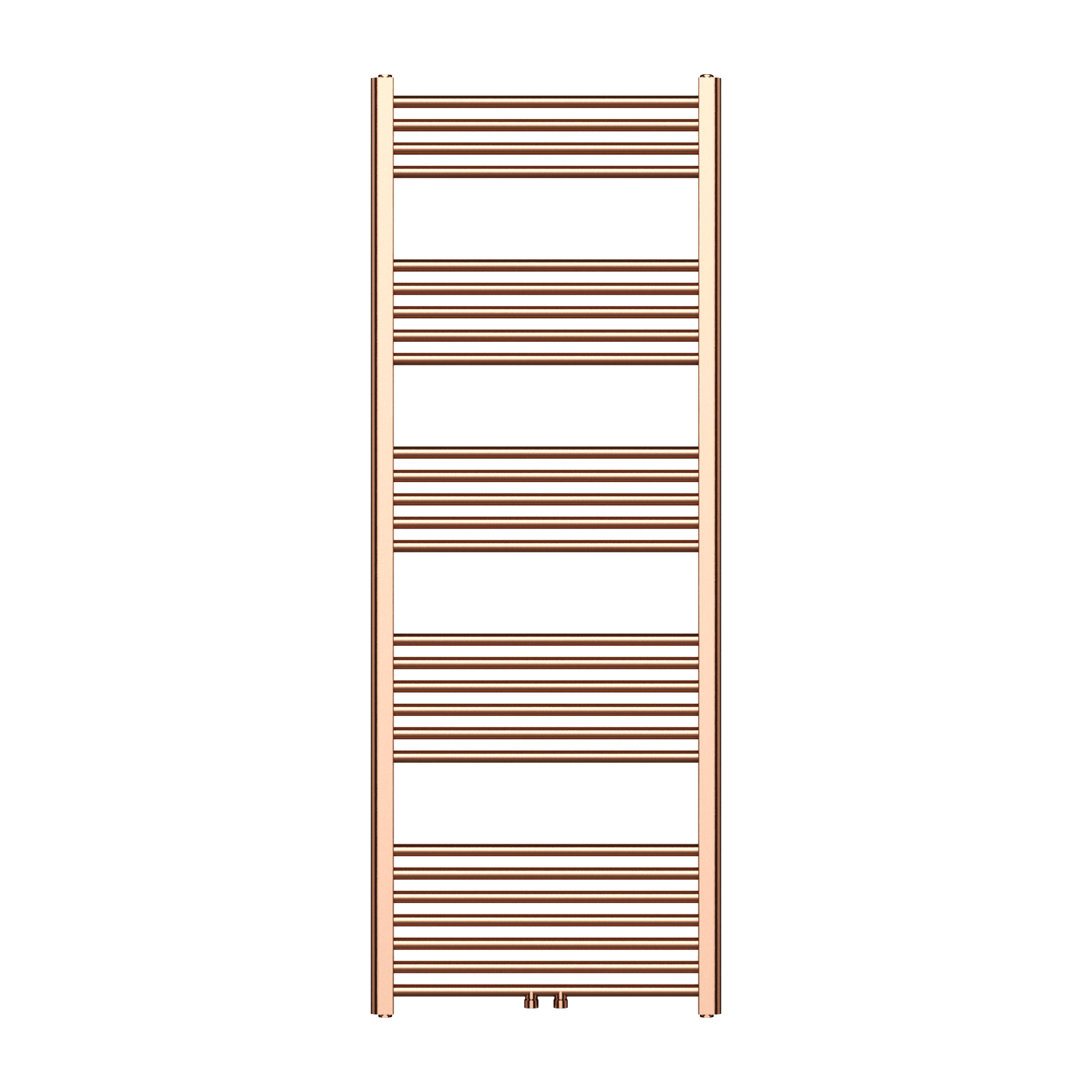 Belrad handdoekdroger - links-rechts/middenaansluiting - 557 watt - 1600x600cm - geborsteld koper