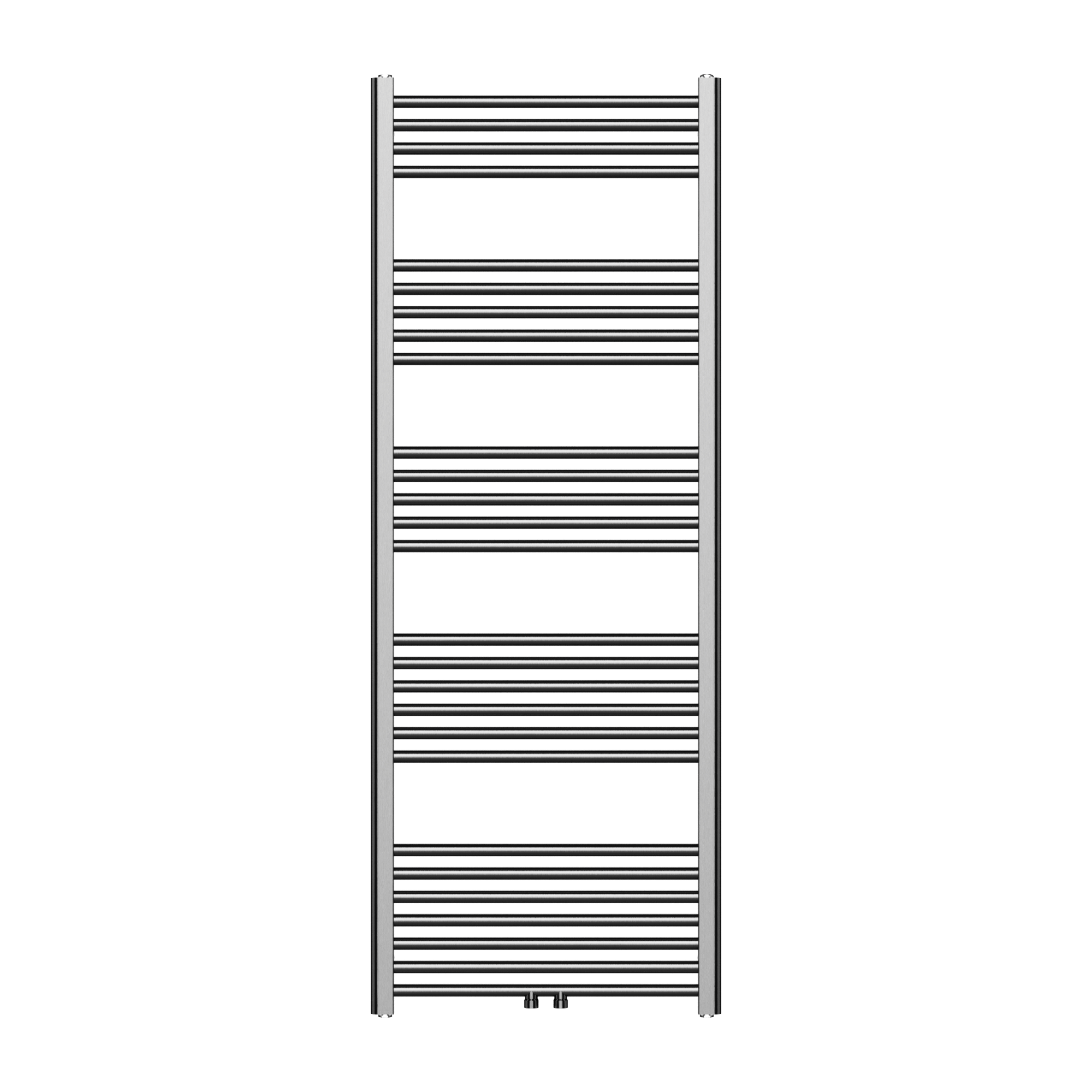 Belrad handdoekdroger - links-rechts/middenaansluiting - 557 watt - 1600x600cm - gunmetal