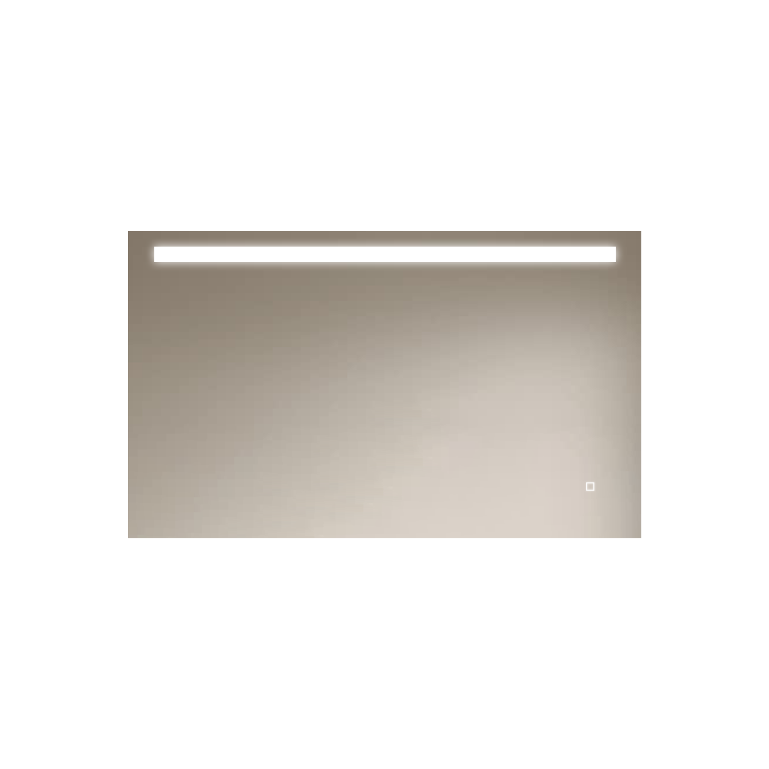 Badkamerspiegel Ambi LED 100x60
