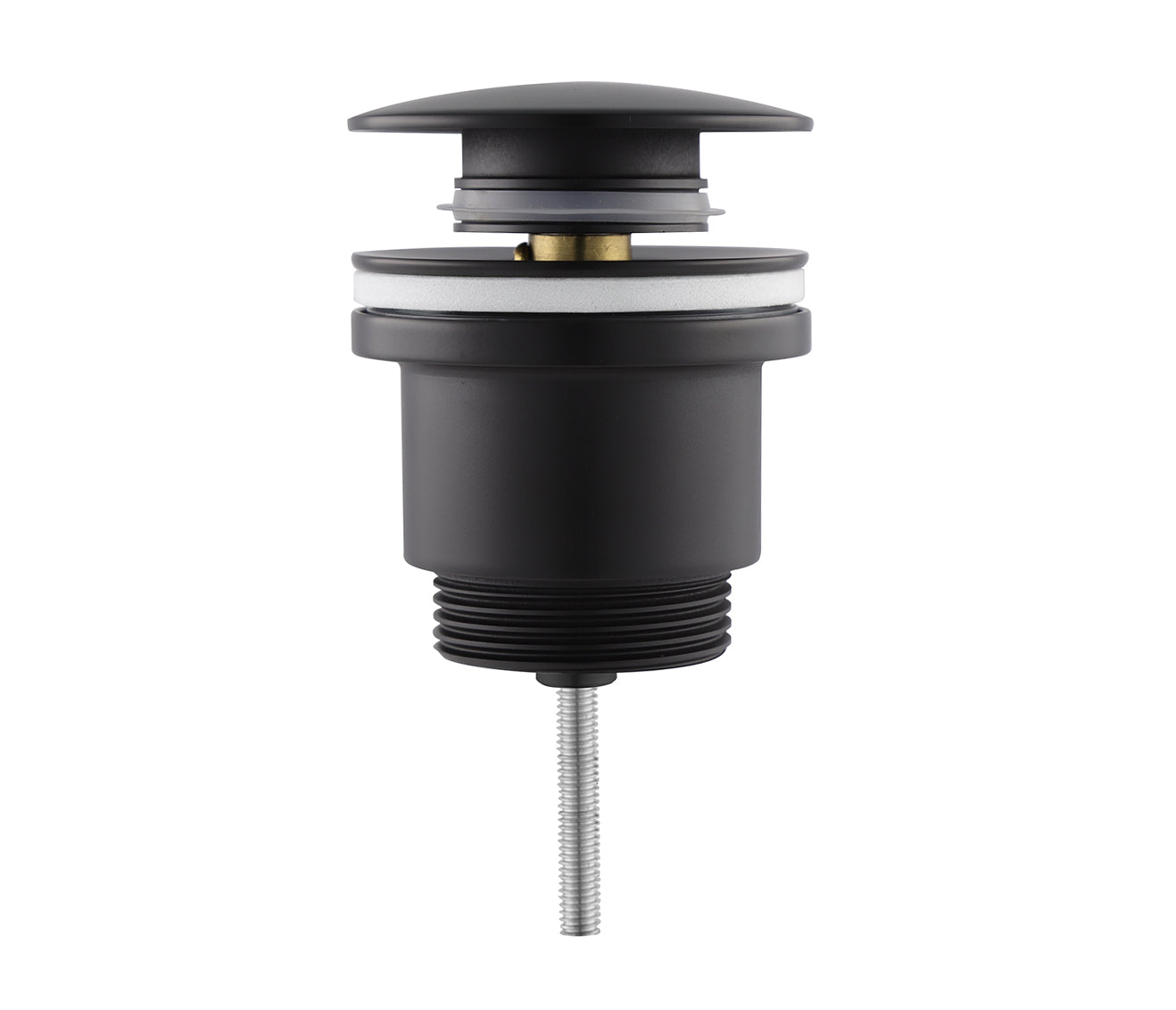 Aloni clickwaste push-up 5/4 overloop - mat zwart