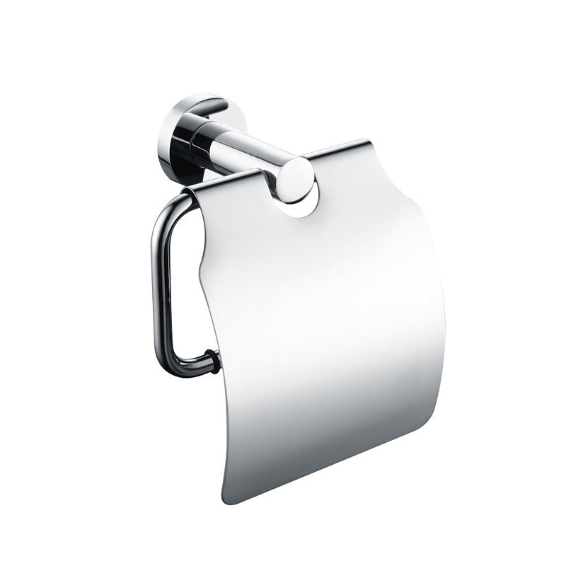 Aloni toiletrolhouder met klep - chroom