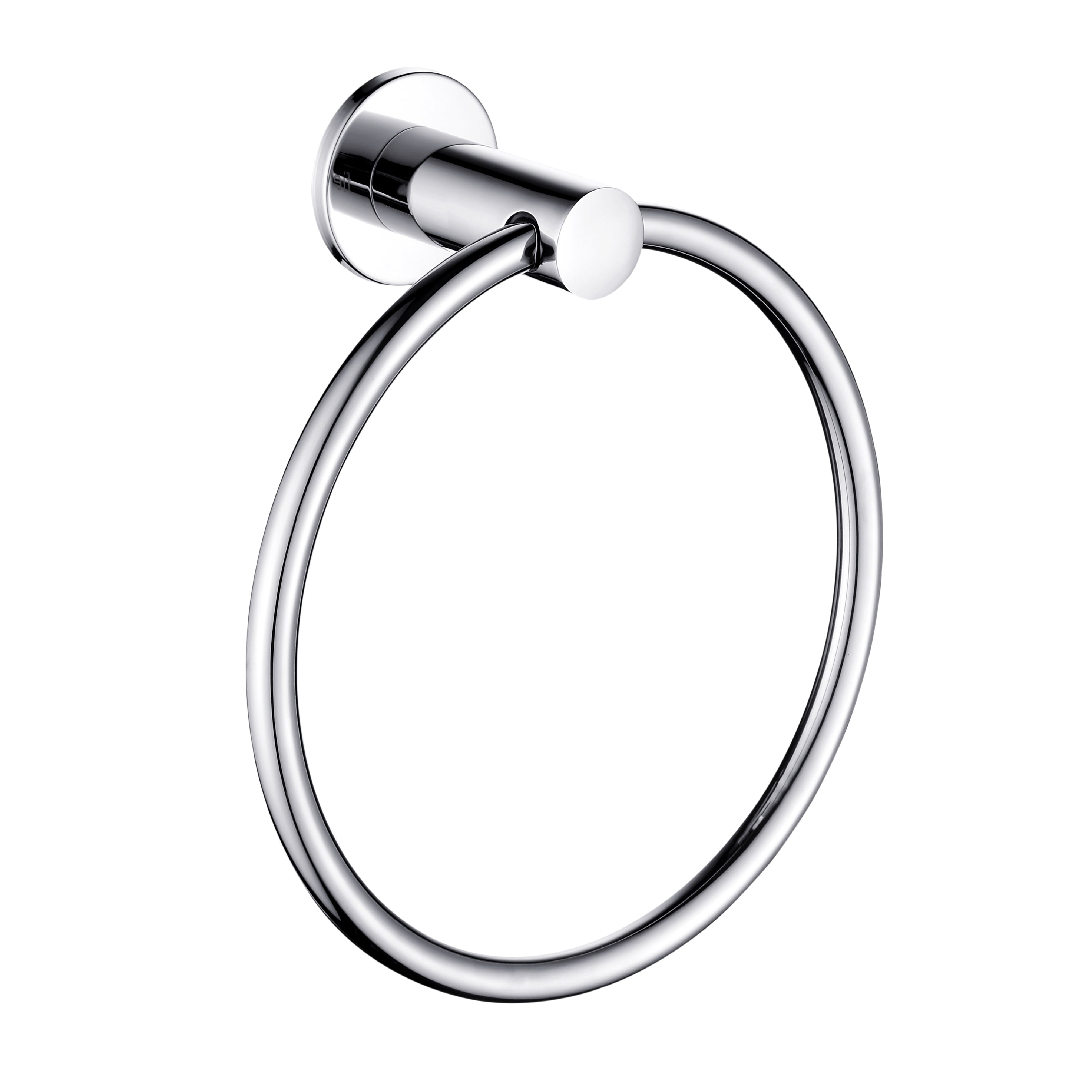 Aloni handdoekring 16 cm - chroom