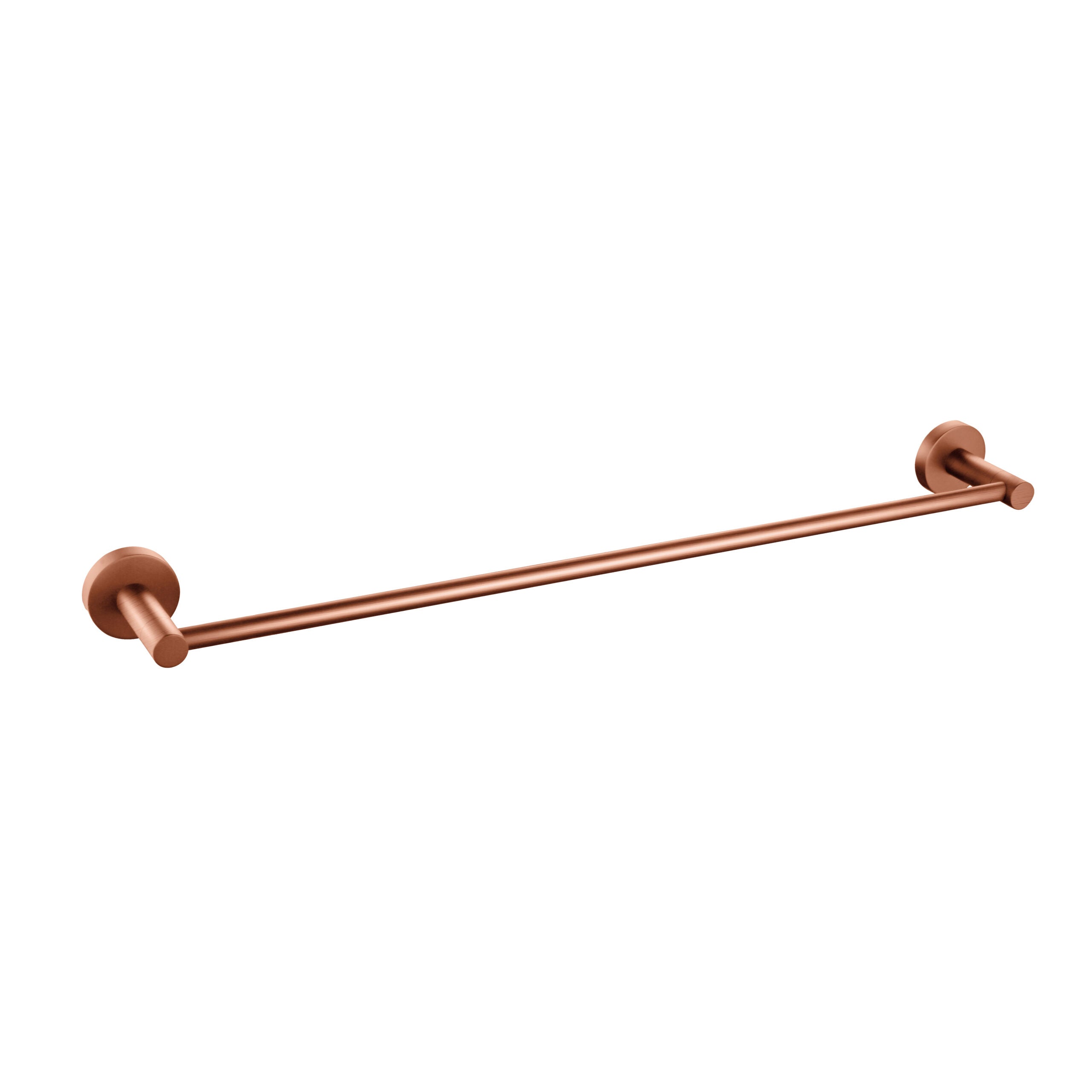 Aloni handdoekhouder 60 cm - geborsteld koper