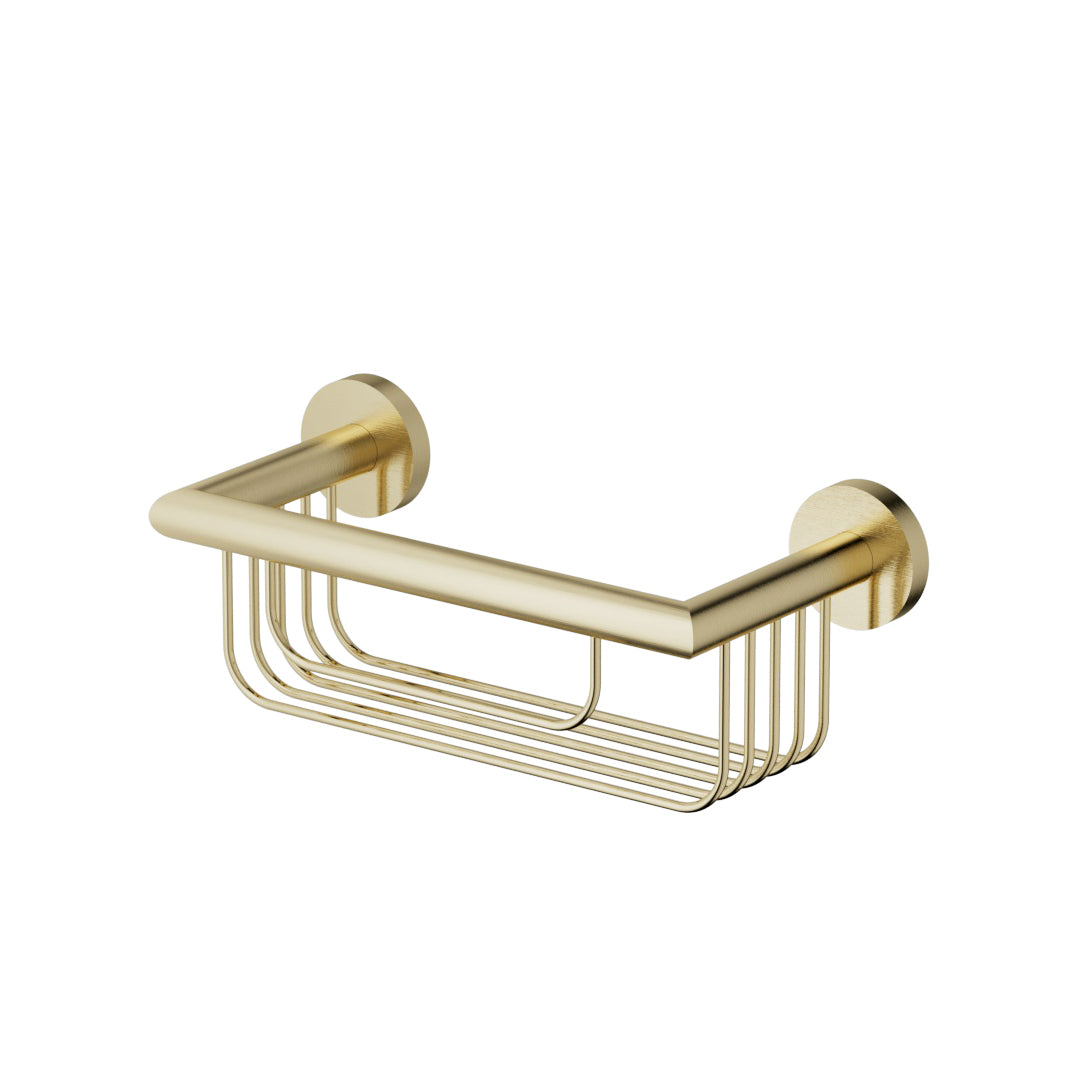 Aloni douchekorf 30,5 cm - or brossé