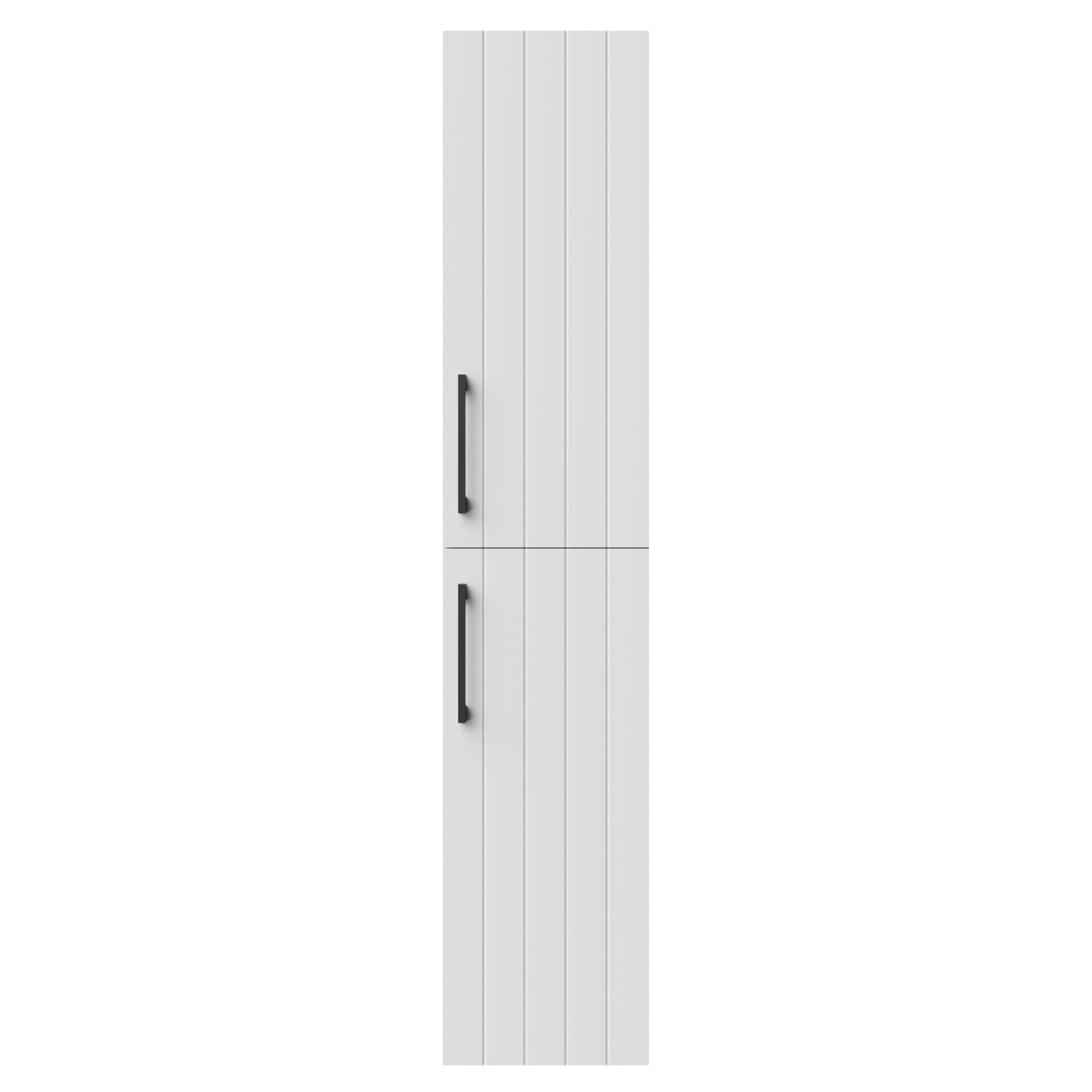 Creavit d10 hoge kast 150x30cm - gelakt wit