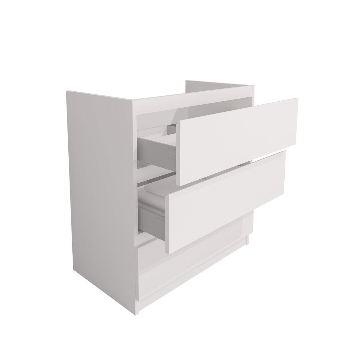 Aloni Jupiter onderkast (80cm) - mat wit