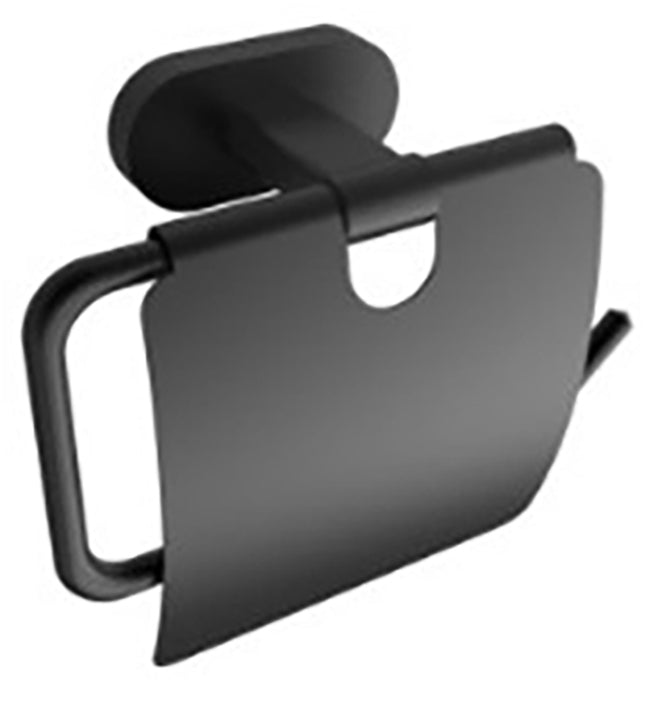 Wc-papier rolhouder zwart