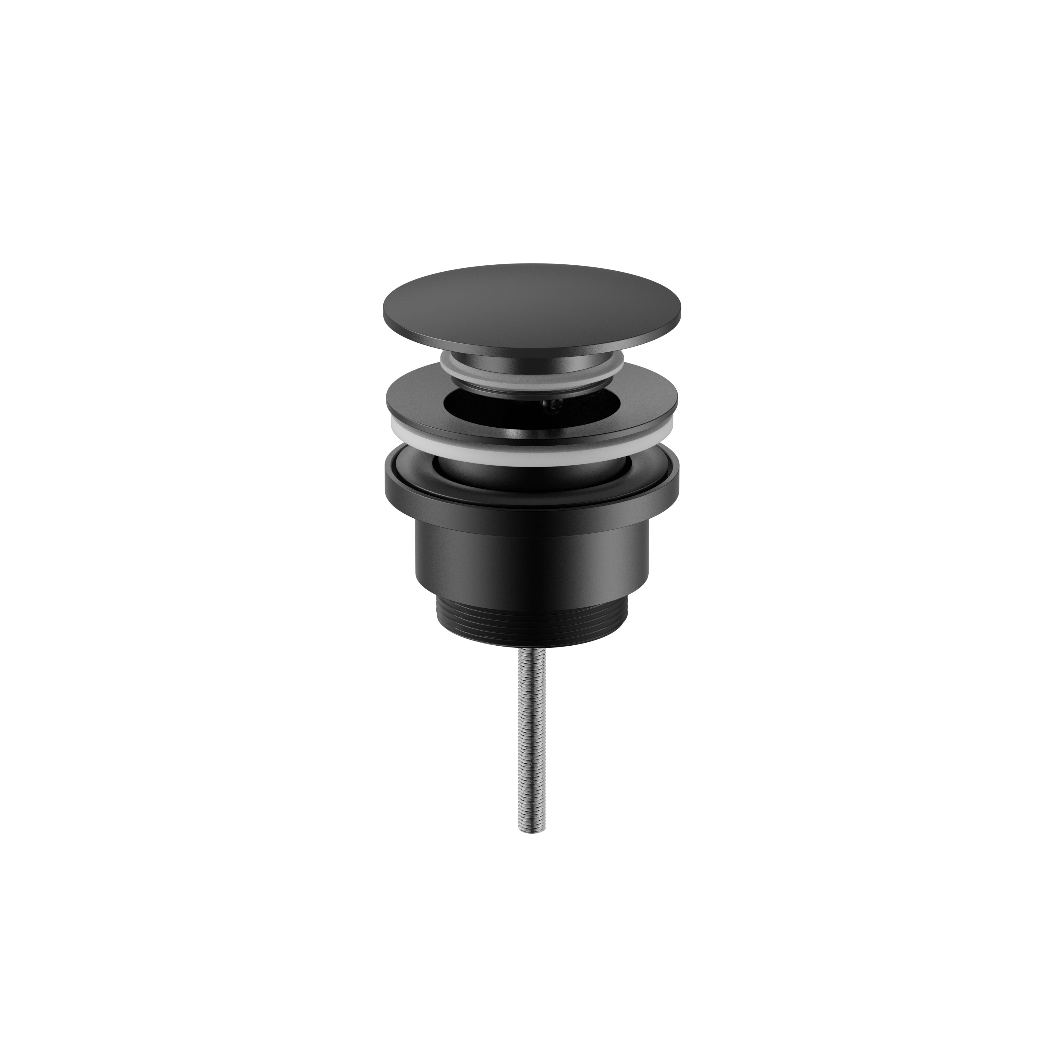 Uniforma afvoerplug - click waste - mat zwart (pvd)
