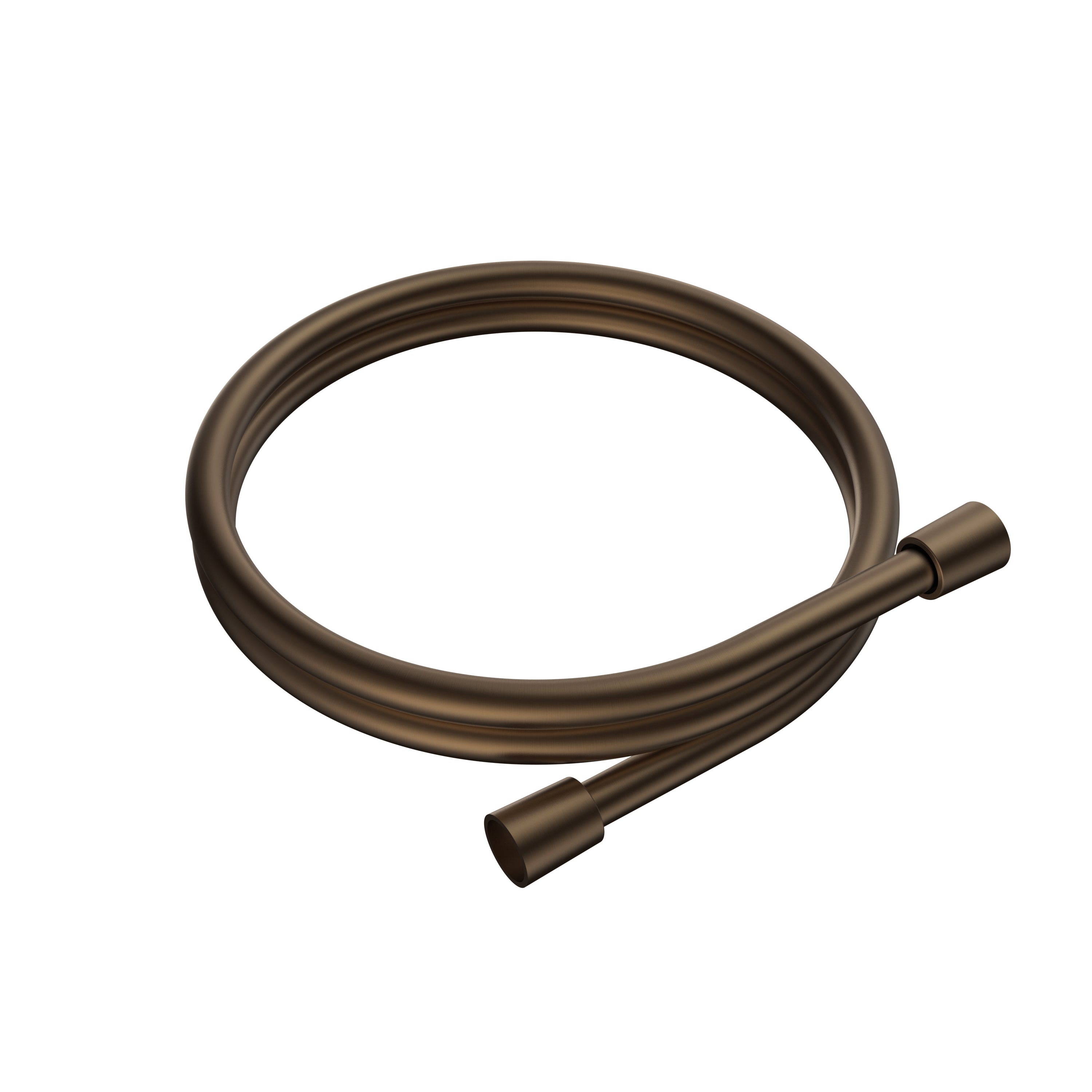 Uniforma doucheslang - 150 cm - soft pvc - bruin brons (pvd)