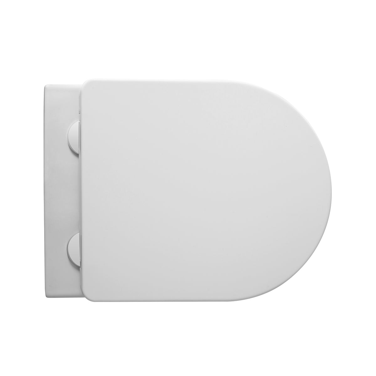 Aloni pro hangtoilet met bidet - tornado flush - randloos - met bidetkraan koud en warm water - met zitting - 52,5cm - mat wit