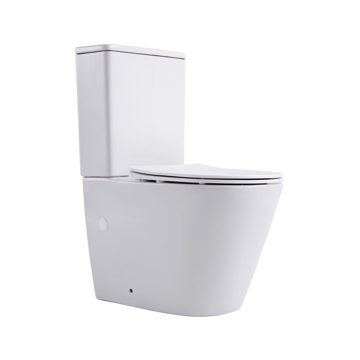 Aloni pro3027 duoblok - staand toilet - met reservoir - met spoelmechanisme - dubbele spoeling 4/6l - met zitting - softclose