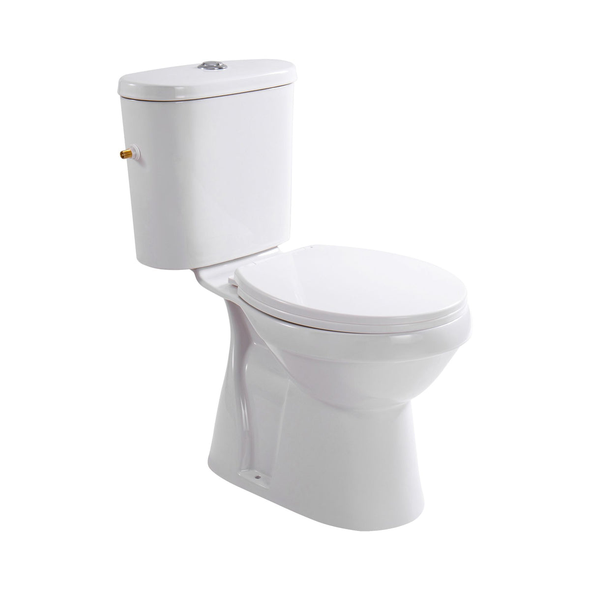 Aloni pro5026 duoblok - staand toilet met bidet - randloos - s-trap - vloeruitlaat - met reservoir - met spoelmechanisme - du