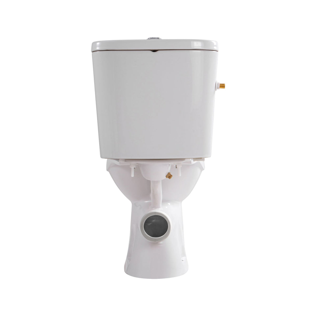 Aloni pro5027 duoblok - staand toilet met bidet - randloos - p-trap - muuruitlaat - met reservoir - met spoelmechanisme - dub
