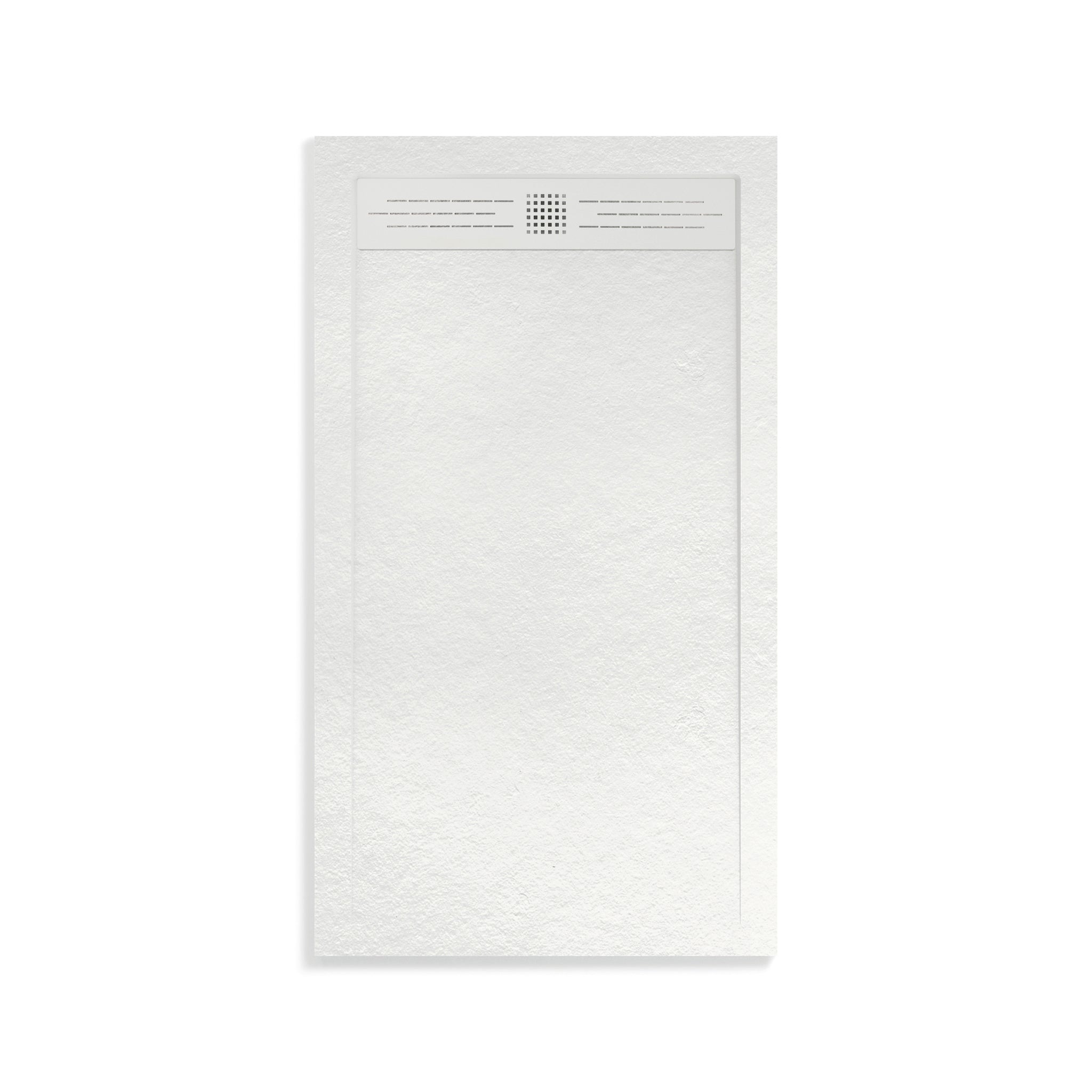 Aloni elite douchebak - composiet - 180x90x3cm - mat wit