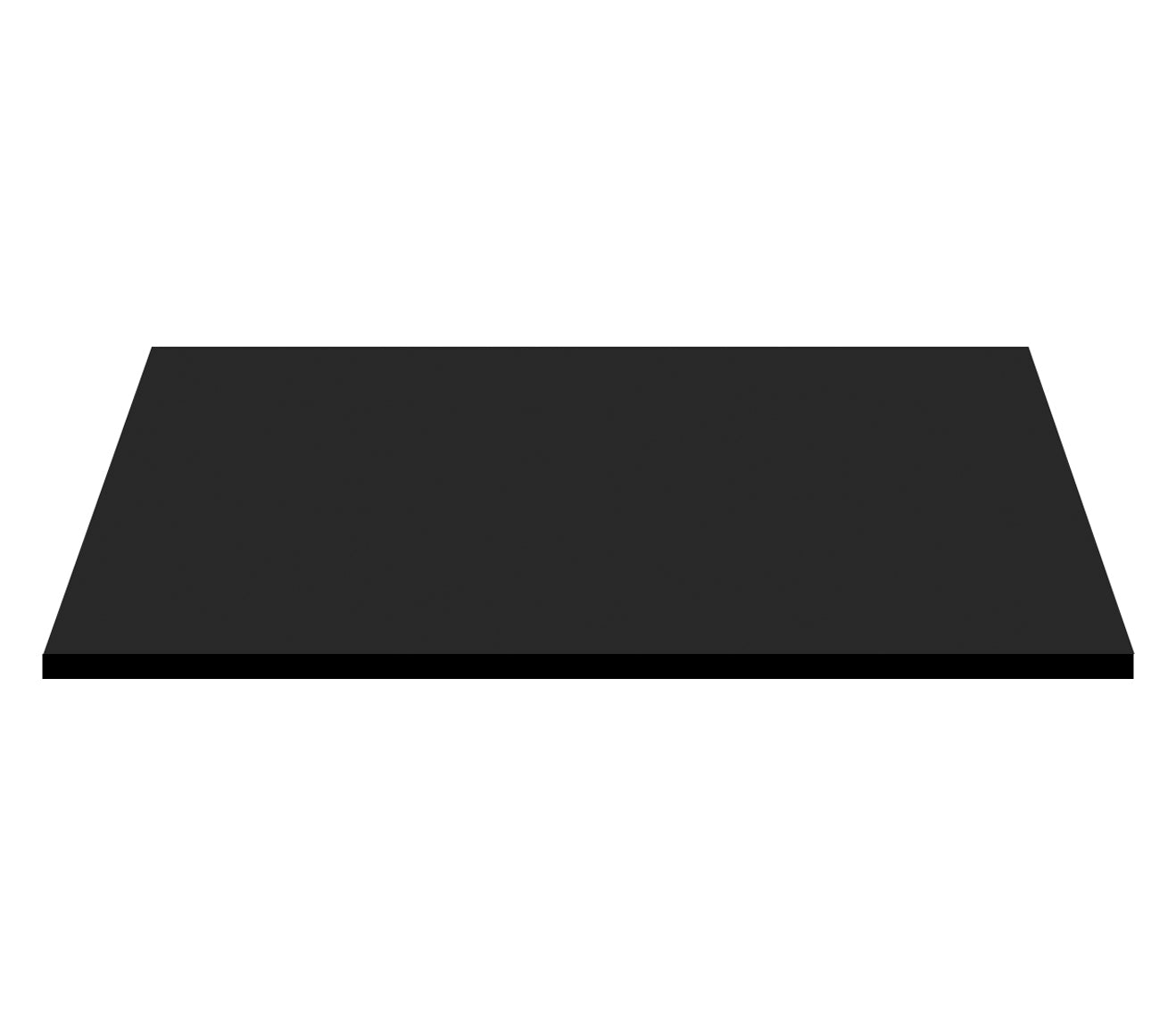 Aloni wastafelbladen mdf (96.4x45.5x2.6 cm) - mat zwart