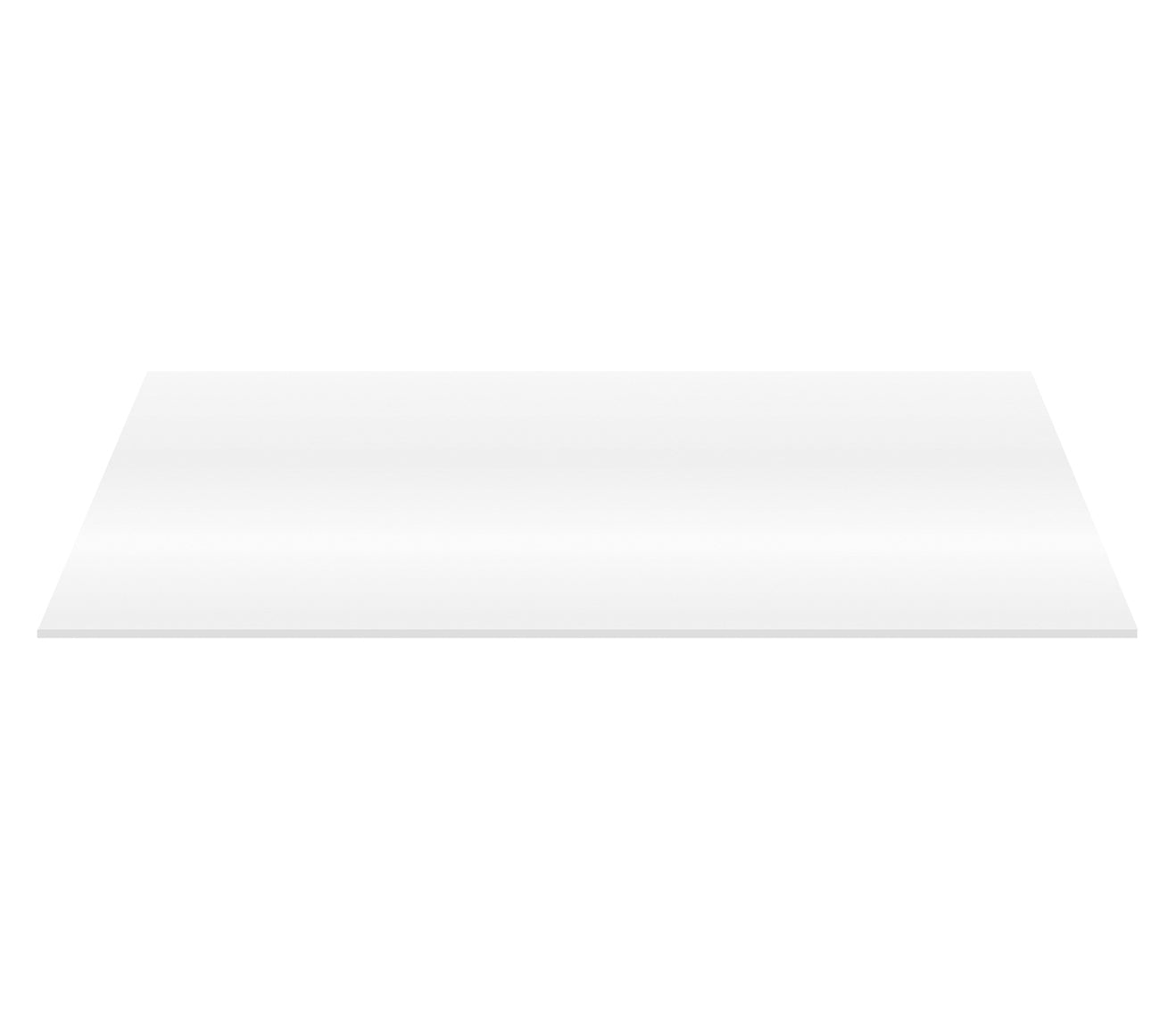 Aloni wastafelbladen mdf (118.4x45.5x2.6 cm) - glanzend wit