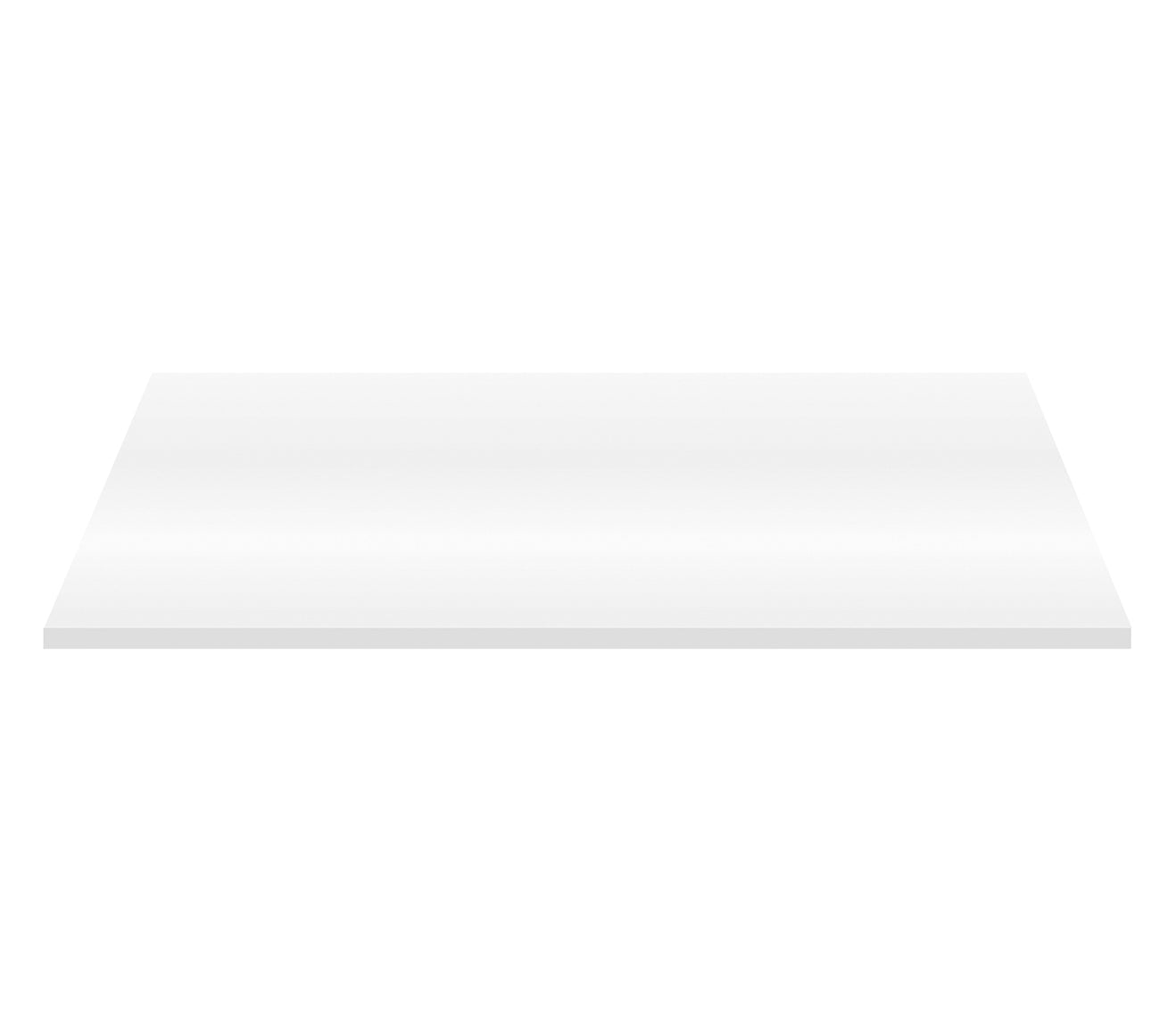 Aloni wastafelbladen mdf (152.4x45.5x2.6 cm) - glanzend wit