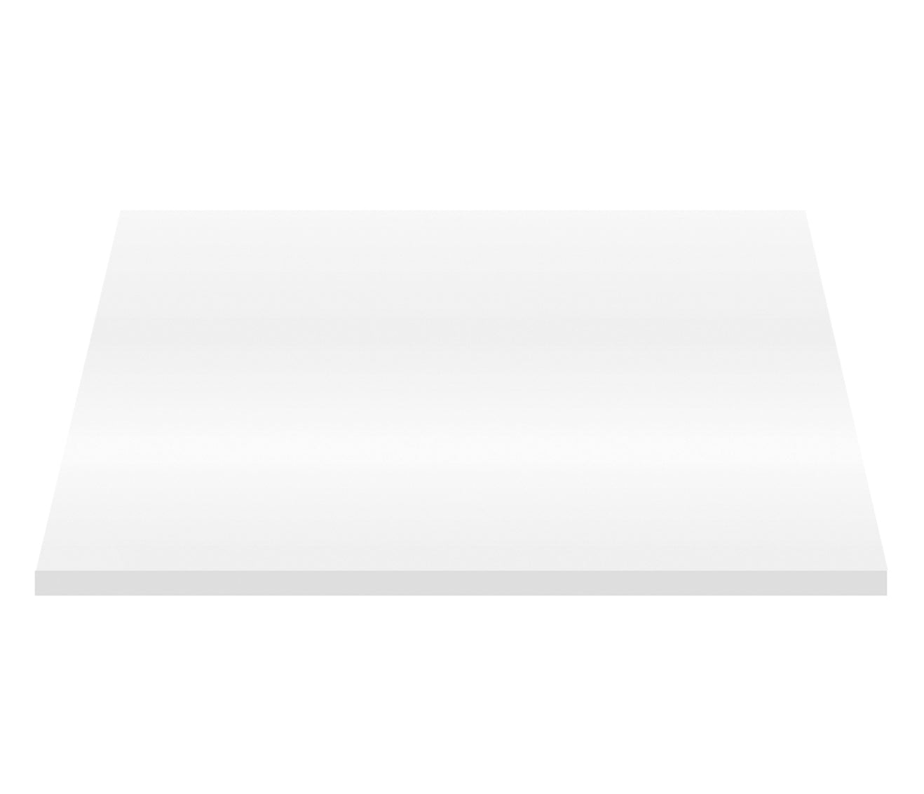 Aloni wastafelbladen mdf (56.4x45.5x2.6 cm) - glanzend wit