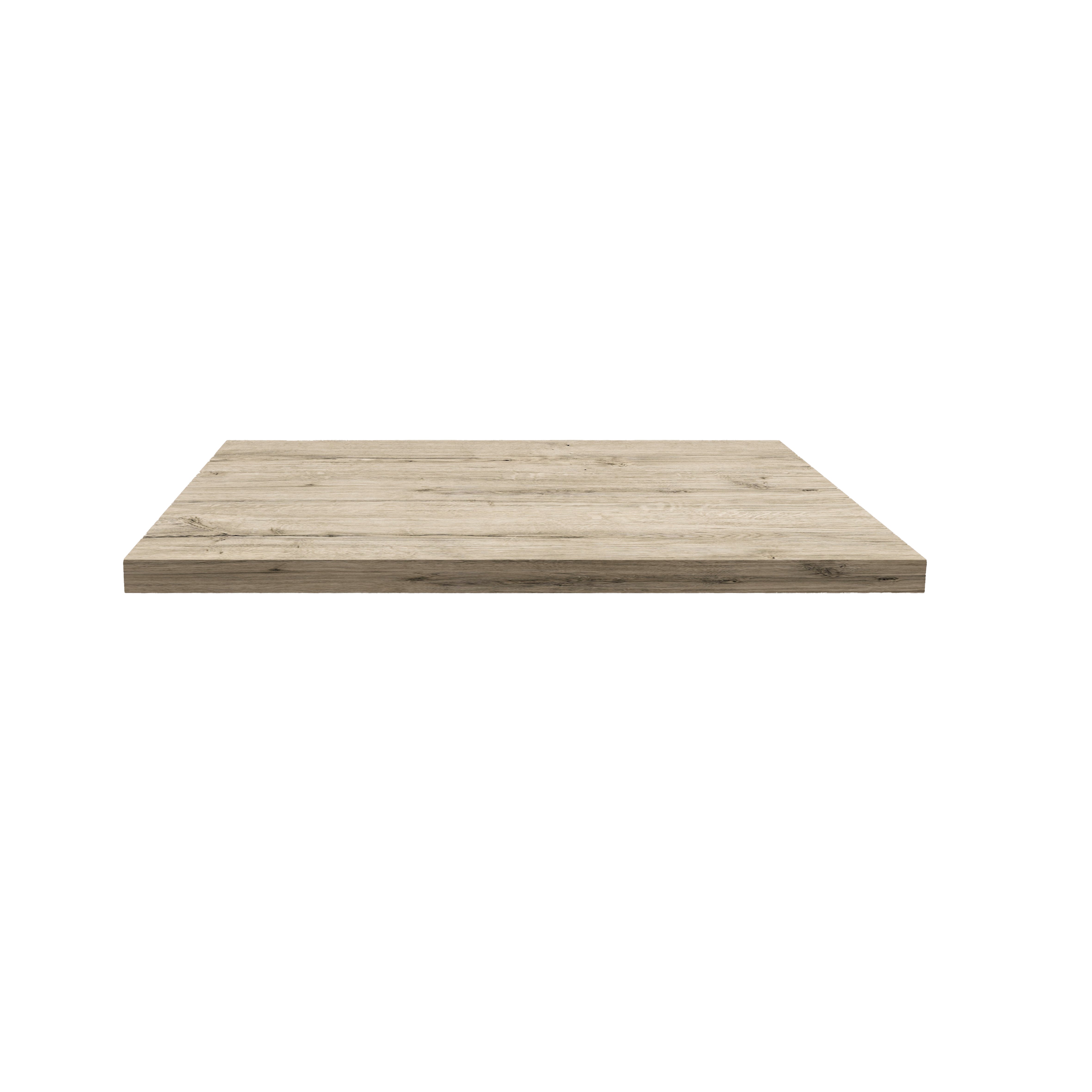 Aloni wastafelbladen mdf (56.4x45.5x2.6 cm) - licht hout