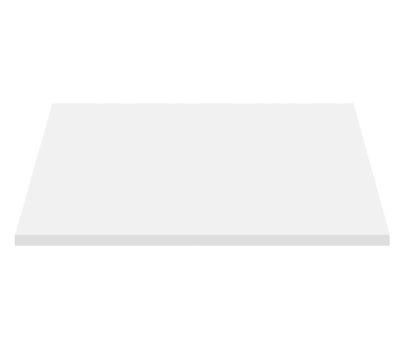 Aloni wastafelbladen mdf (76.4x45.5x2.6 cm) - mat wit