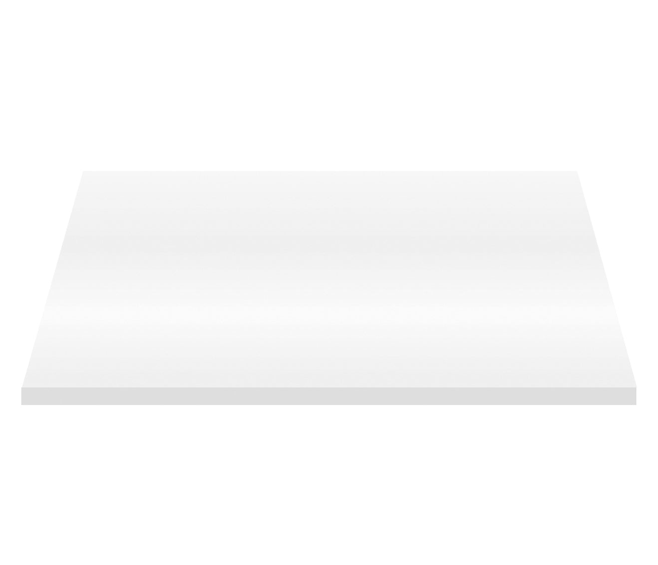 Aloni wastafelbladen mdf (76.4x45.5x2.6 cm) - glanzend wit