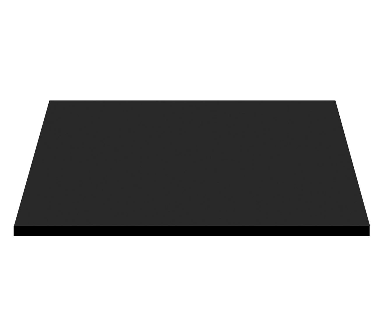 Aloni wastafelbladen mdf (76.4x45.5x2.6 cm) - mat zwart