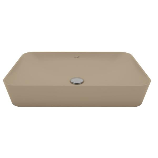 Creavit ultra keramische opbouw wastafel (60 x 40 cm) - mat cappuccino