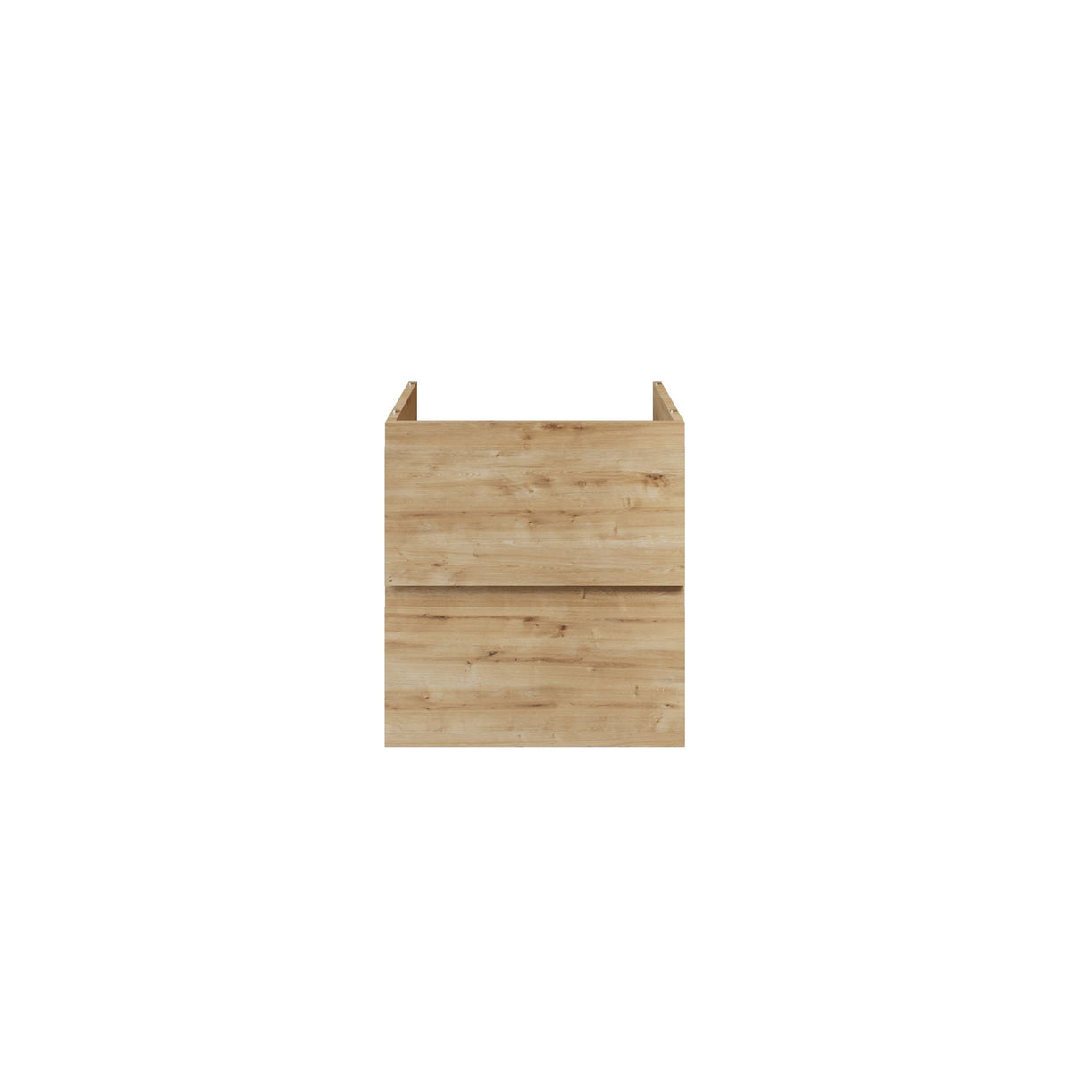 Aloni sally XL wastafelonderkast - 2 lades - softclose - greeploos - 56 x 60x45,3 cm - safir