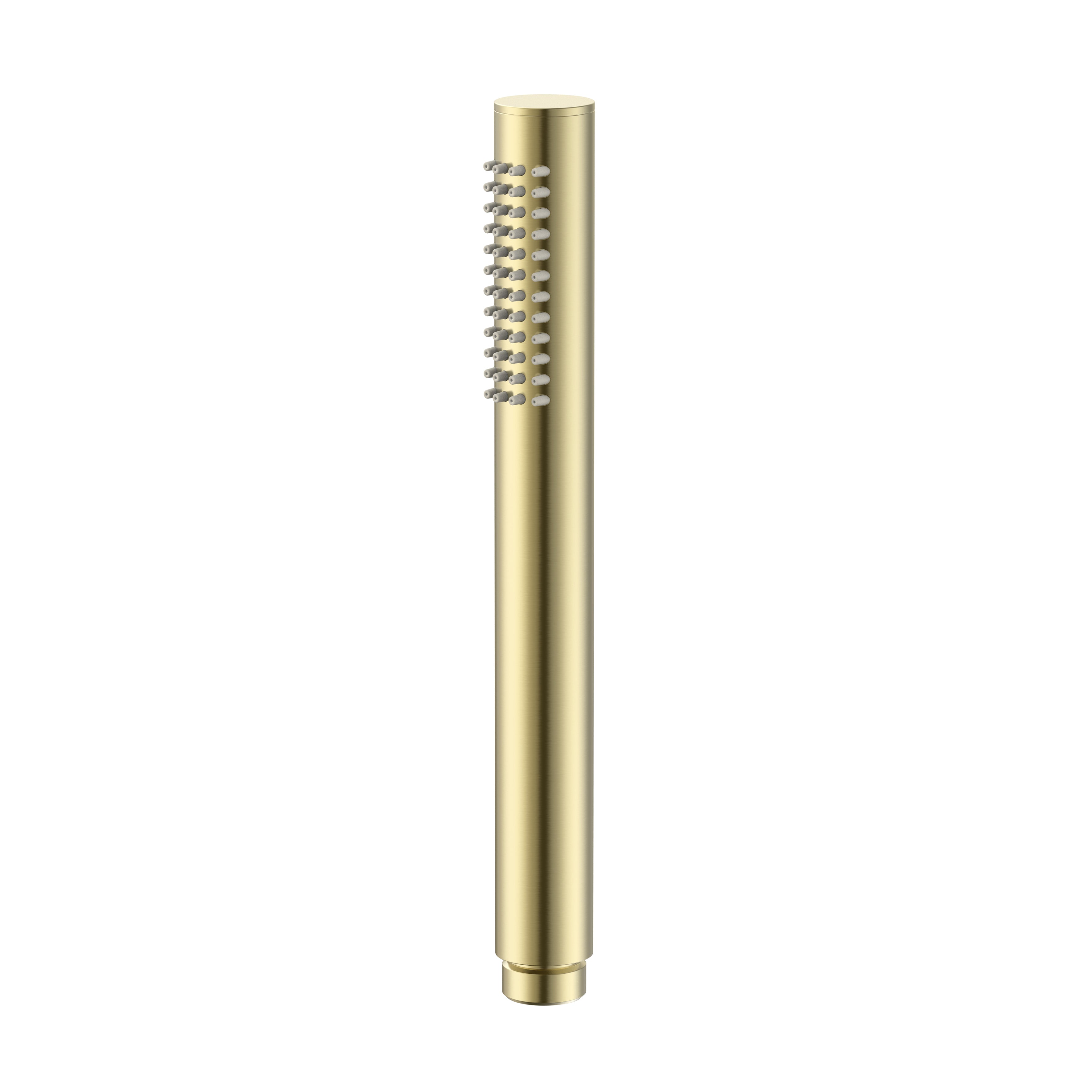 Uniforma handouche - rond - 1 stand - rvs - 21 cm - geborsteld goud (pvd)