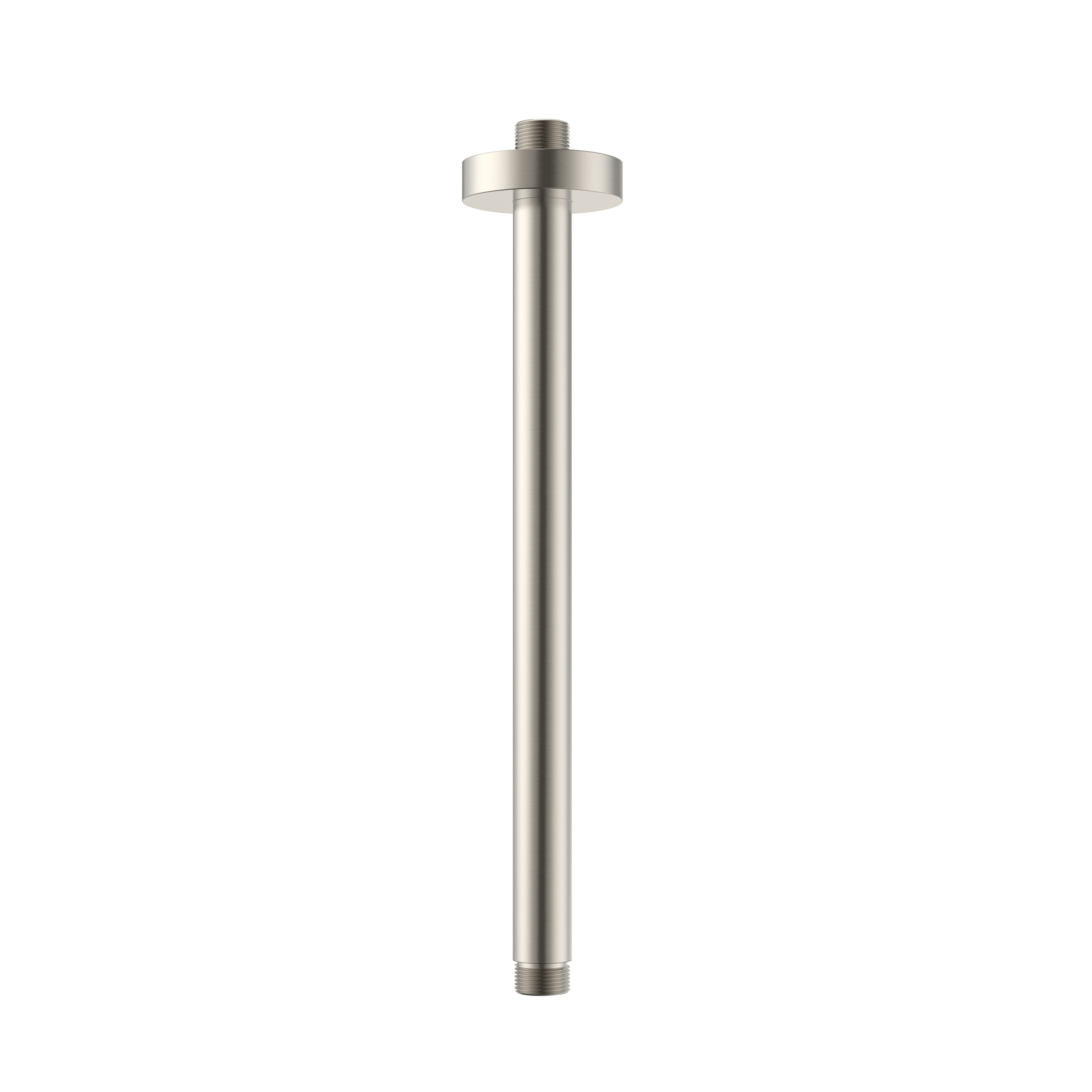 Uniforma douchearm - plafondbevestiging - 30 cm - geborsteld rvs