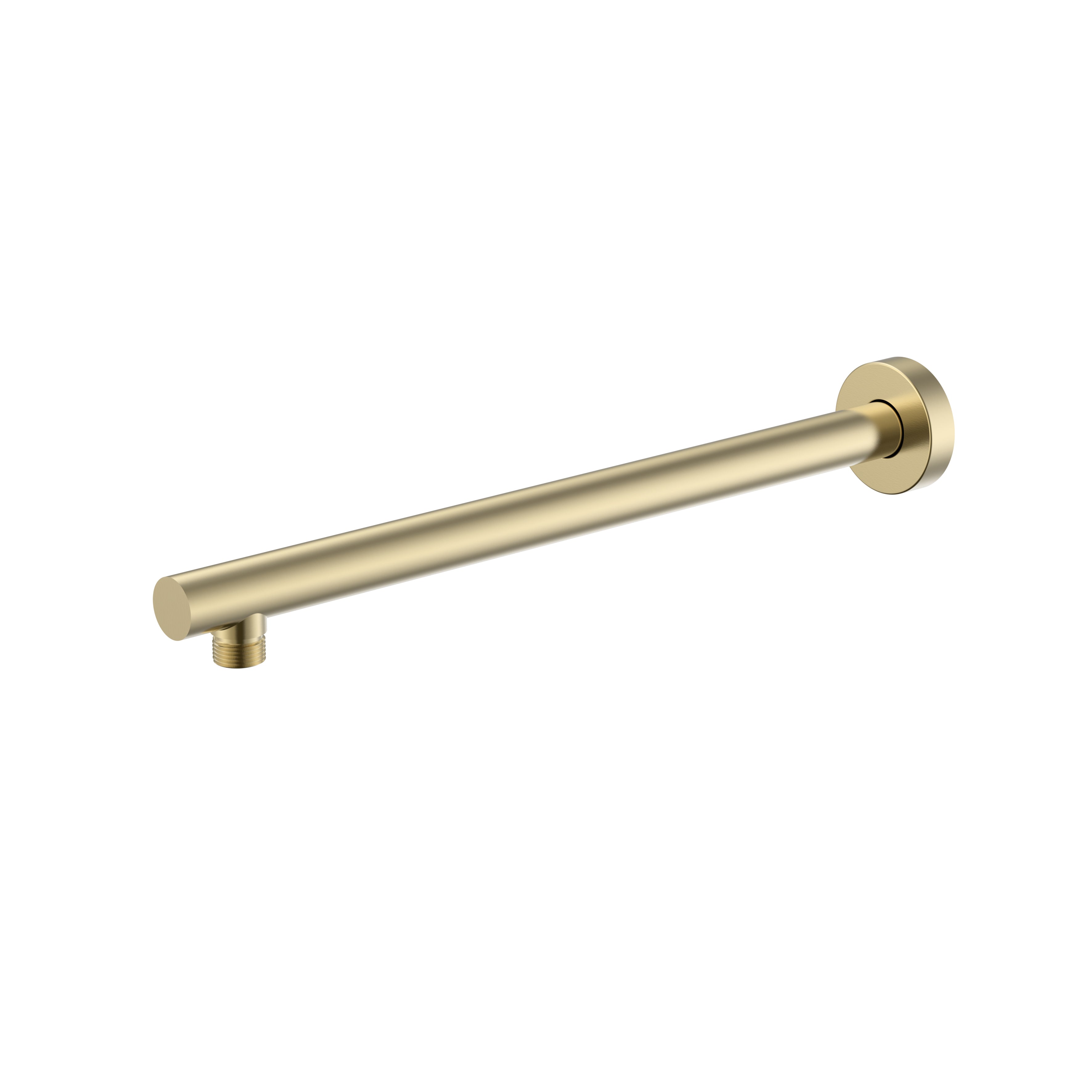 Uniforma douchearm - muurbevestiging - 40 cm - geborsteld goud (pvd)