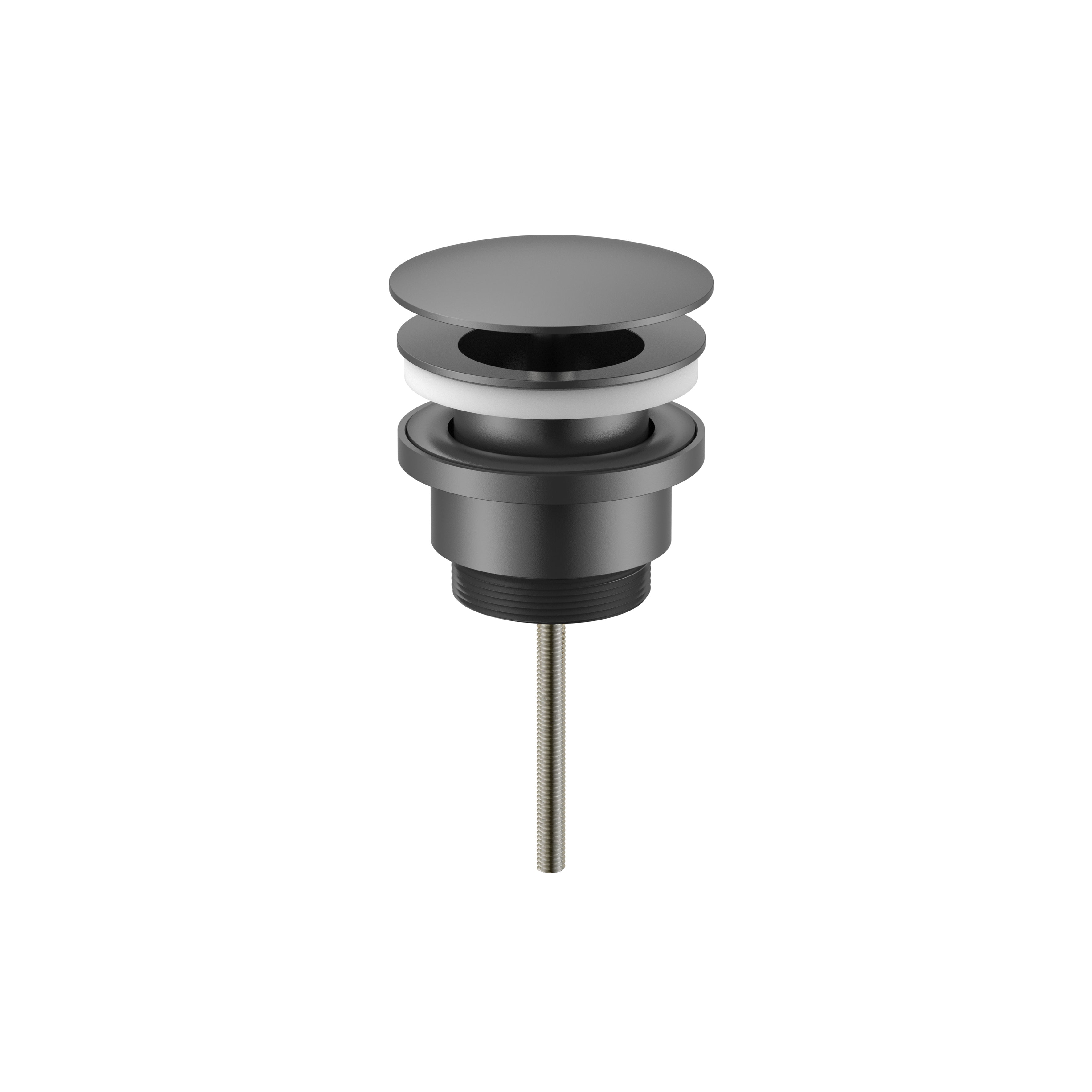 Uniforma afvoerplug - altijd open - gunmetal (pvd)