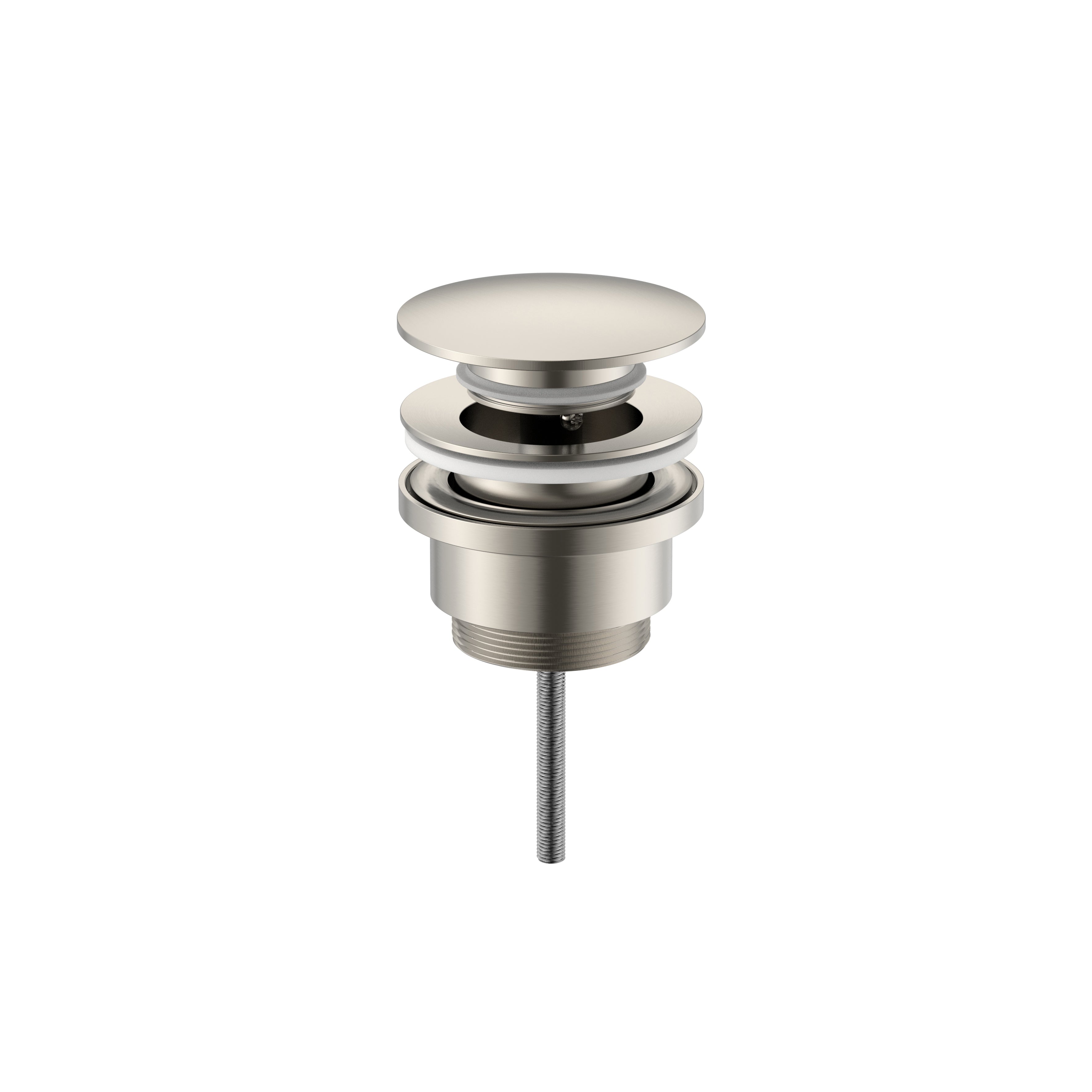 Uniforma afvoerplug - click waste - geborsteld rvs