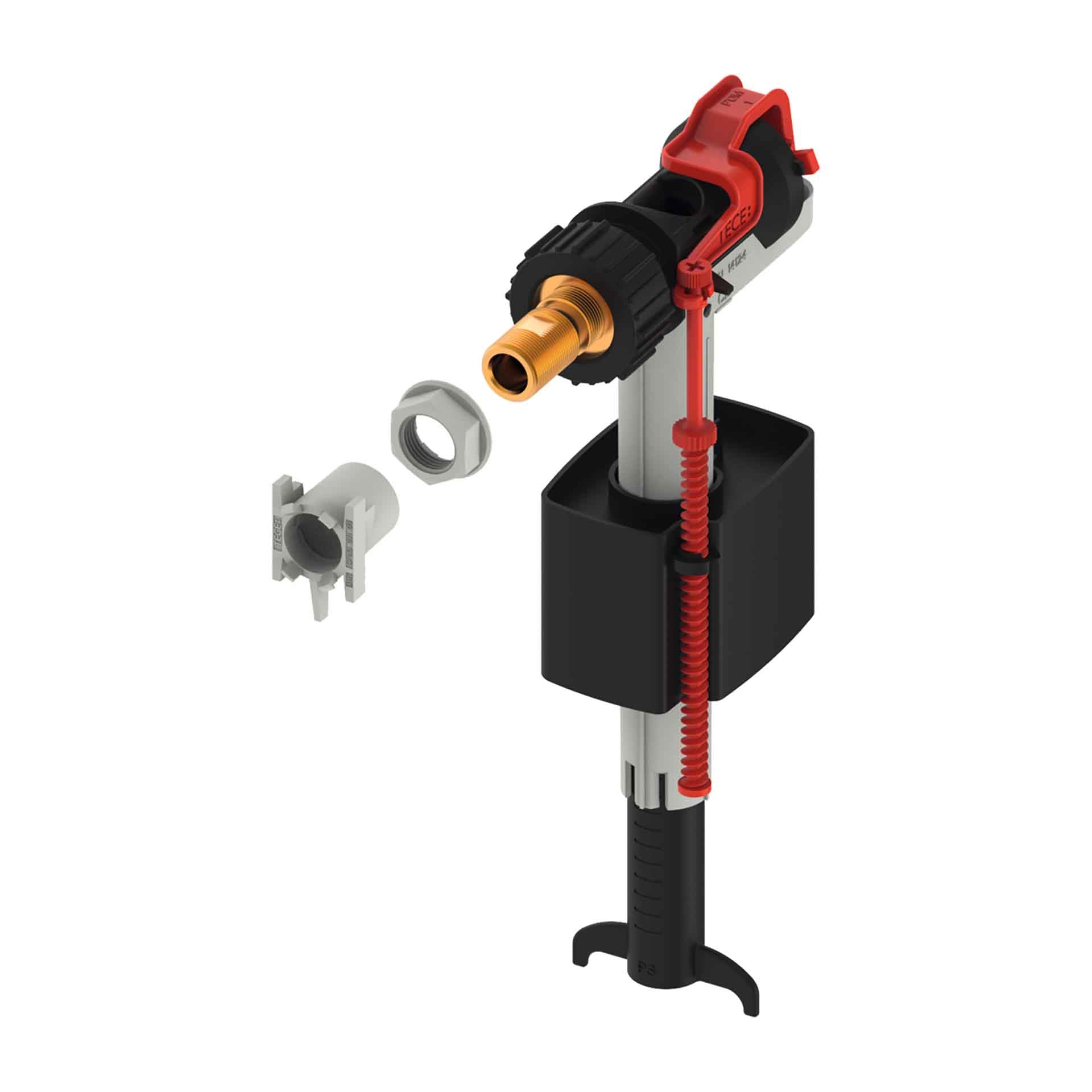 Tece vulventiel f 10 universeel  3/8