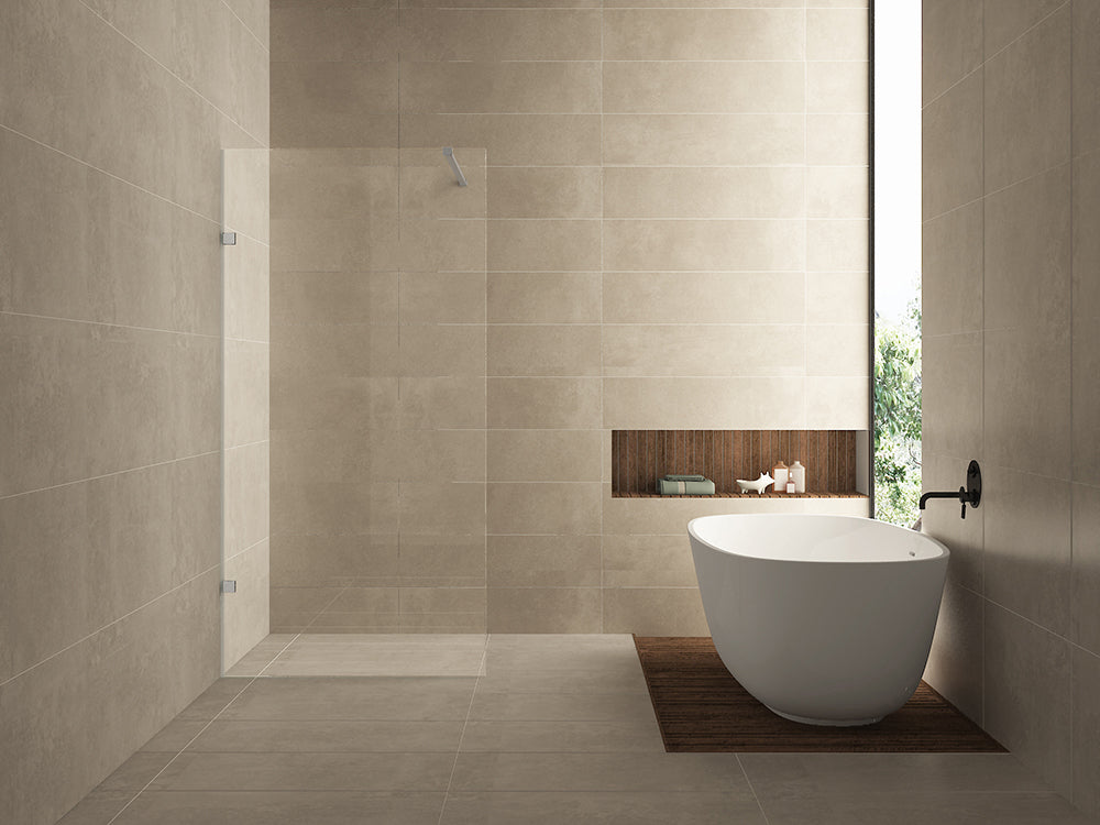 Wiesbaden less inloopdouche 500 x 2000 x 8 mm nano helder glas/chroom