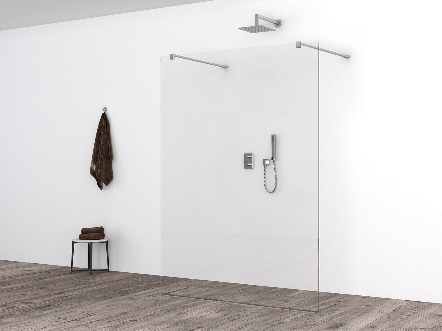 Slim glasplaat 1200 x 2000 x 8 mm nano helder glas
