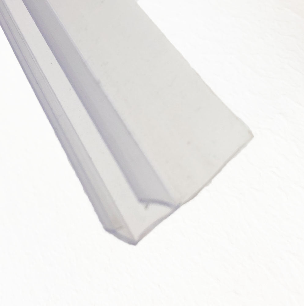 Rubberen strip type 2 200 x 0,8 cm transparant