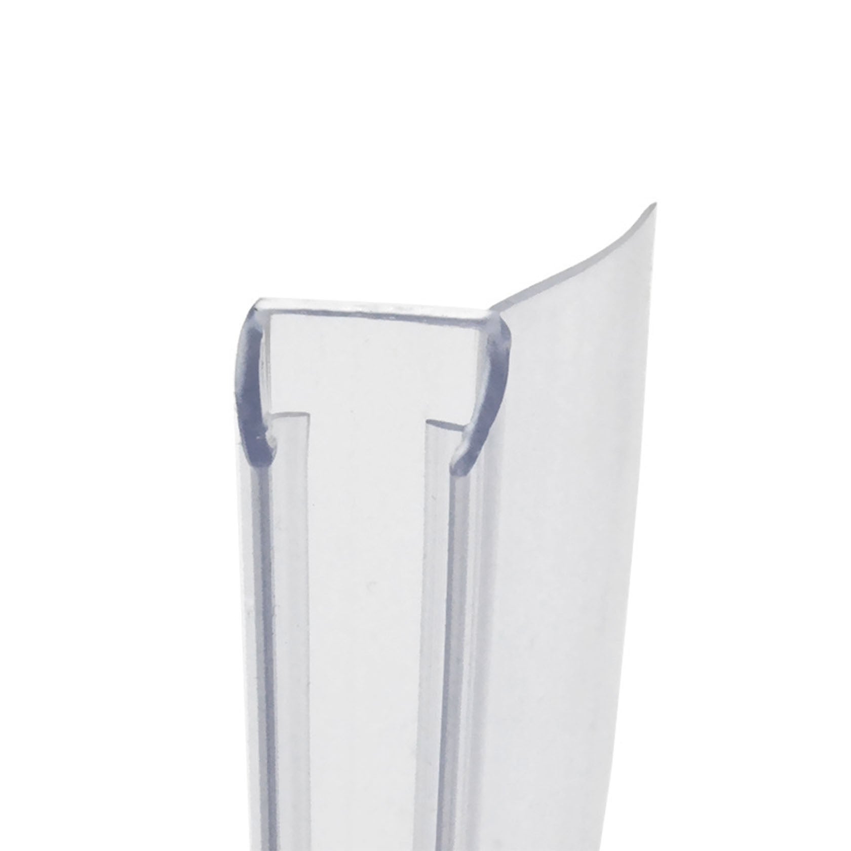 Rubberen strip type 1 200 x 0,8 cm transparant