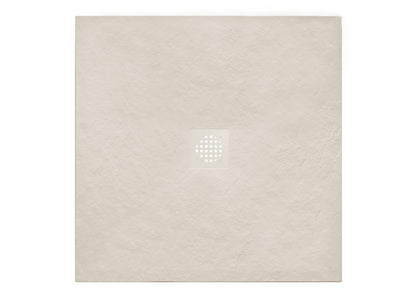Wiesbaden stonea douchebak antislip composiet 1000 x 1000 x 30 mm inkortbaar beige