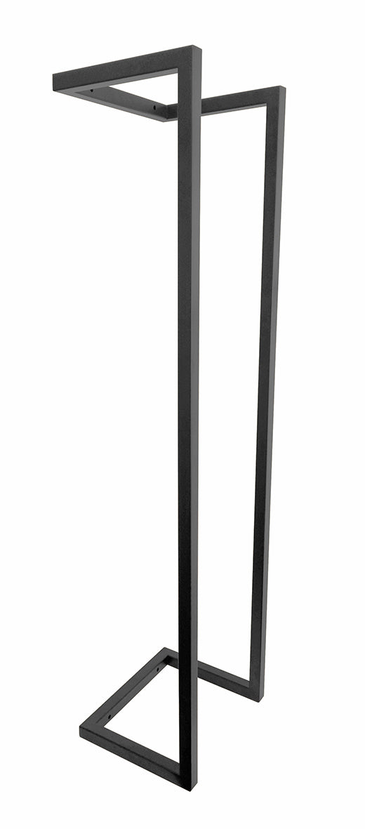 Loft handdoekrek 95 x 25 x 20 cm gunmetal PVD