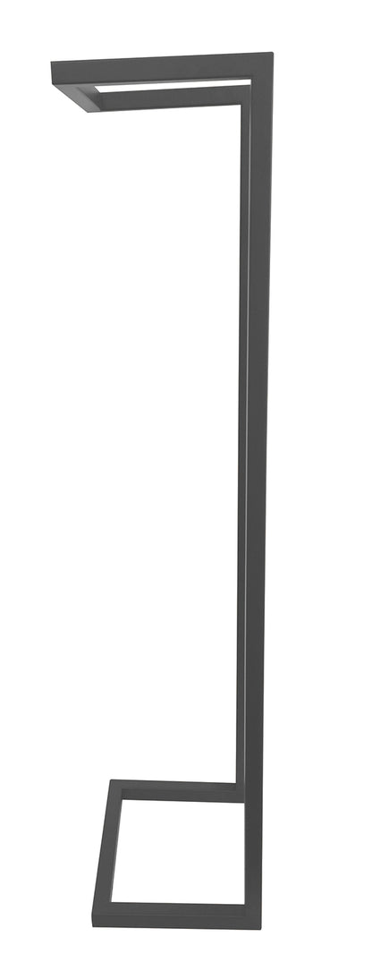 Loft handdoekrek 95 x 25 x 20 cm gunmetal PVD