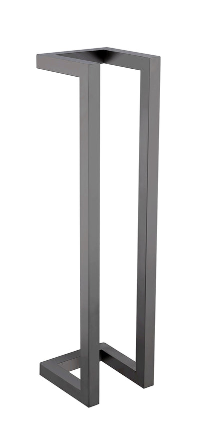 Loft handdoekrek 50 x 12.5 x 12.5 cm gunmetal PVD