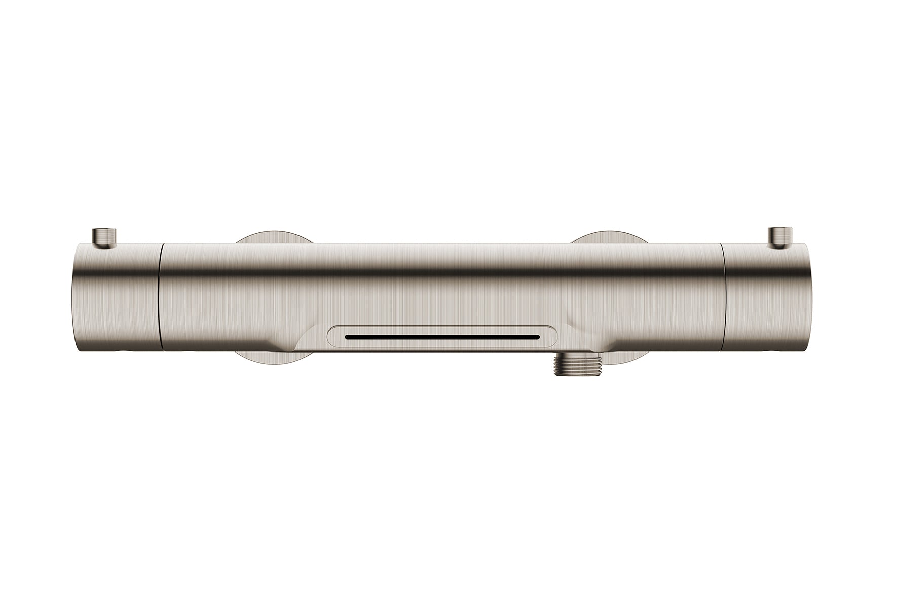 Style thermostatische badmengkraan waterval cooltouch geborsteld staal PVD