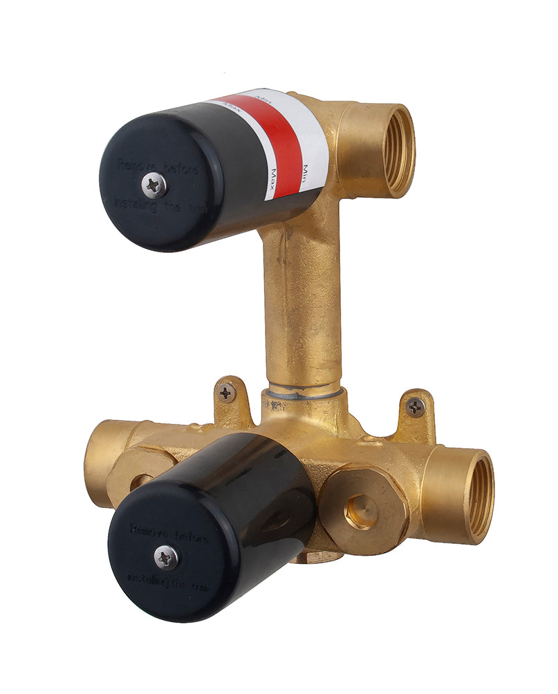 Caral inbouwdeel inbouwthermostaat 2 weg