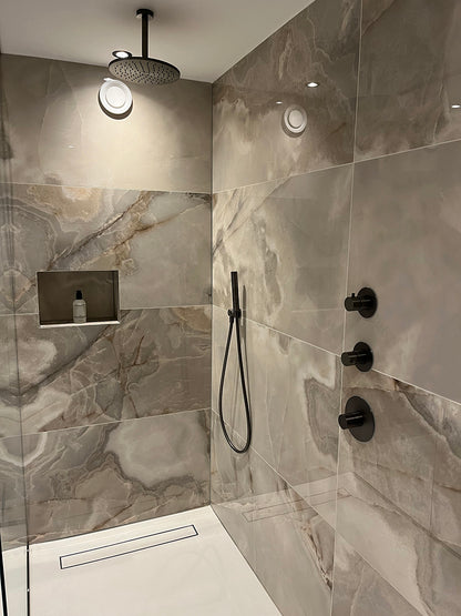 UniMatch staafhanddouche 1 stand mat zwart