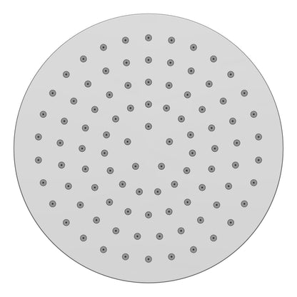 UniMatch hoofddouche rond 20 x 1,2 cm chroom