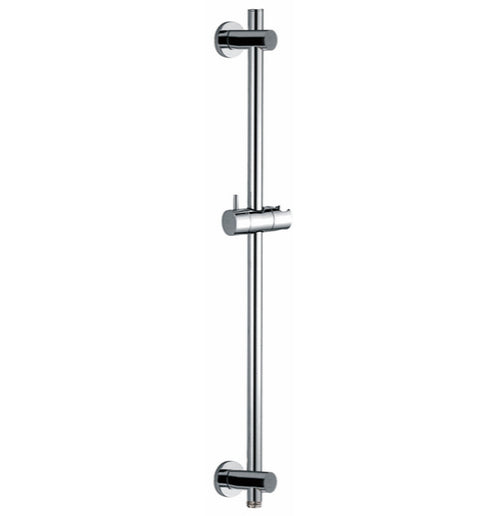 Wiesbaden UniMatch glijstang met wateraansluiting 76,5 cm chroom