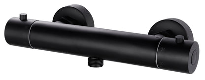 Rio thermostatische douchemengkraan 15 cm mat zwart
